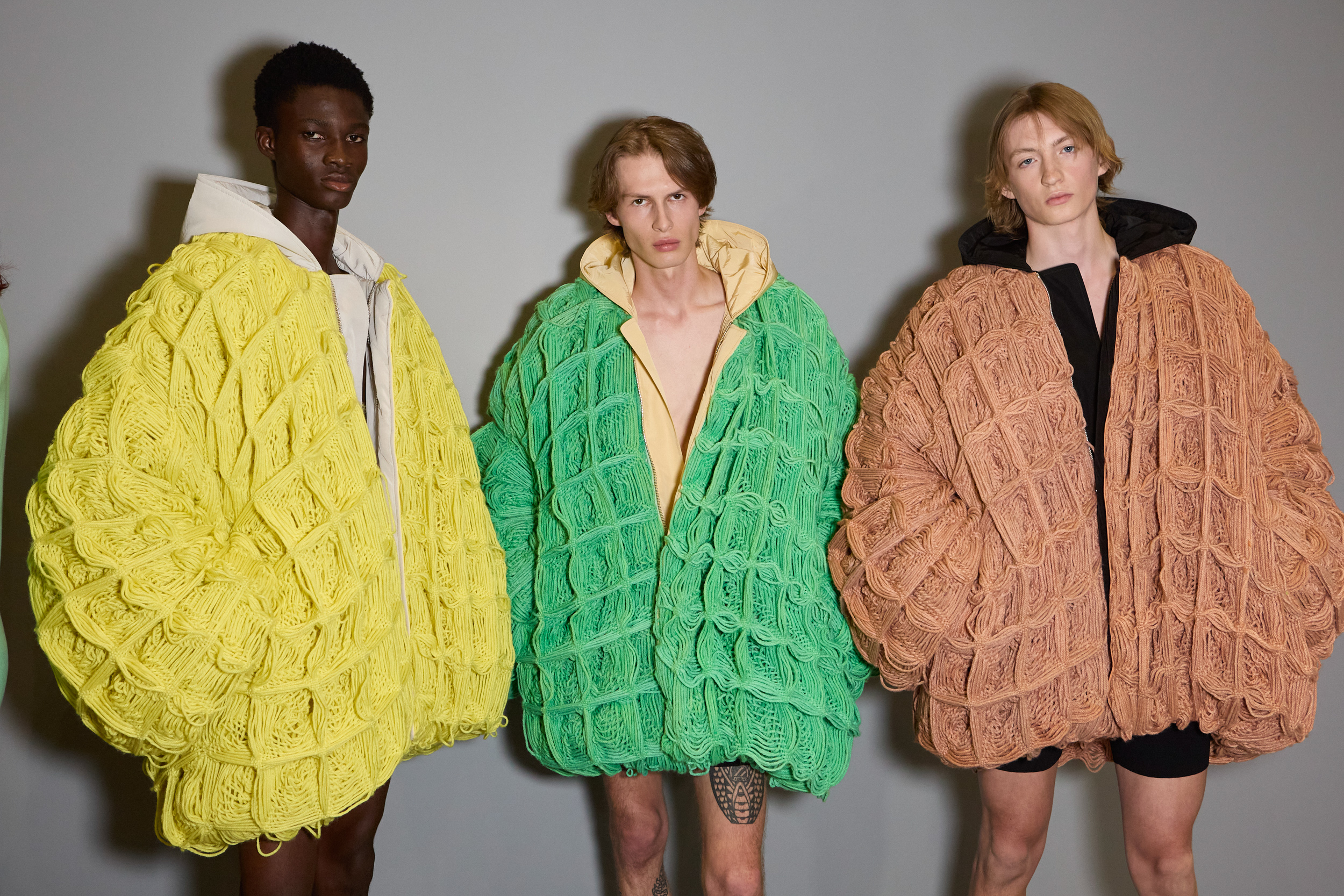 Jw Anderson  Spring 2025 Men's Fashion Show Backstage