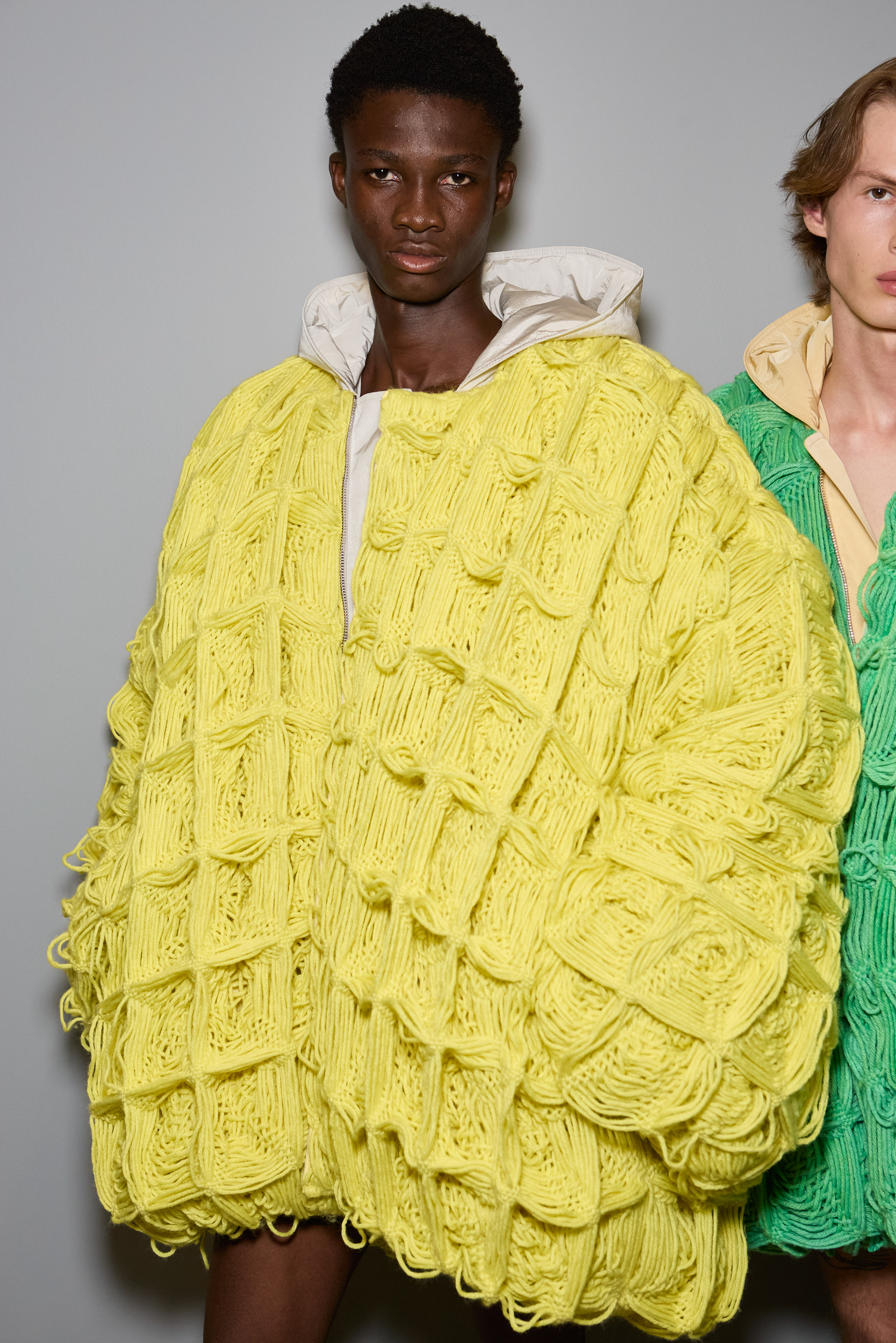 Jw Anderson  Spring 2025 Men's Fashion Show Backstage