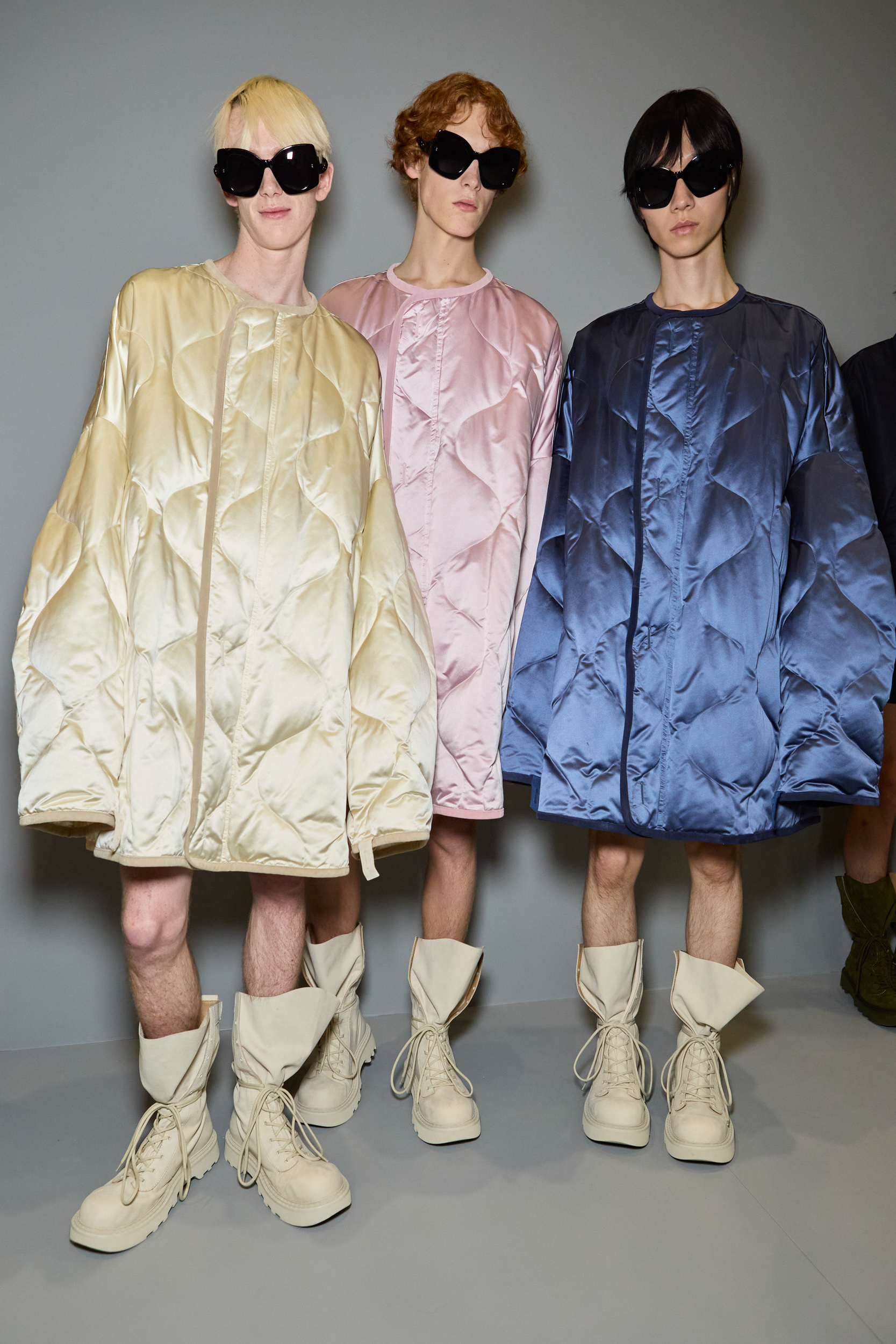 Jw Anderson  Spring 2025 Men's Fashion Show Backstage