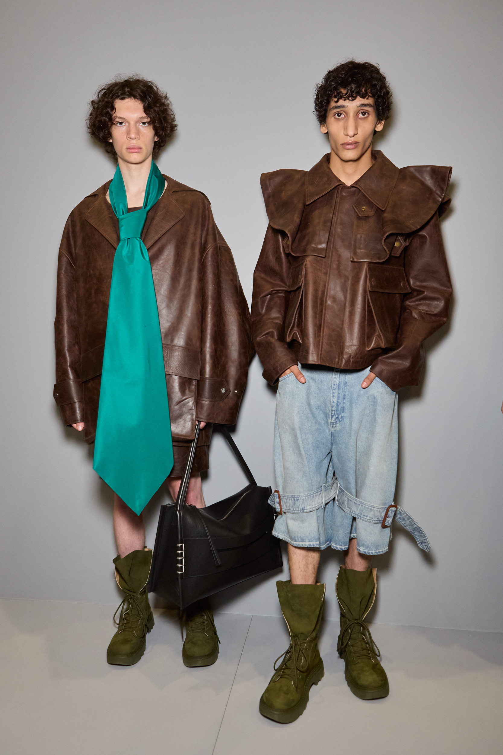 Jw Anderson  Spring 2025 Men's Fashion Show Backstage