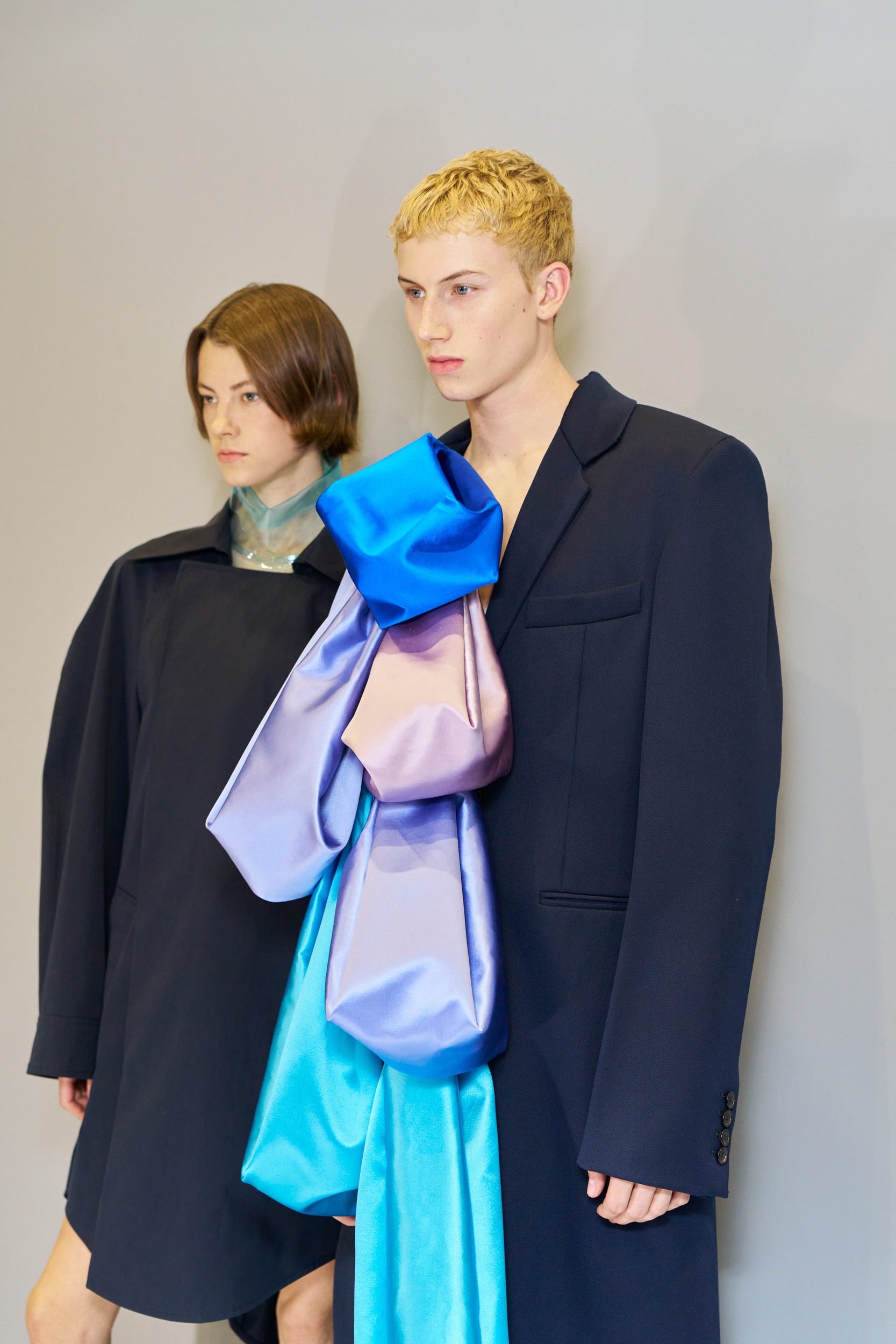 Jw Anderson  Spring 2025 Men's Fashion Show Backstage