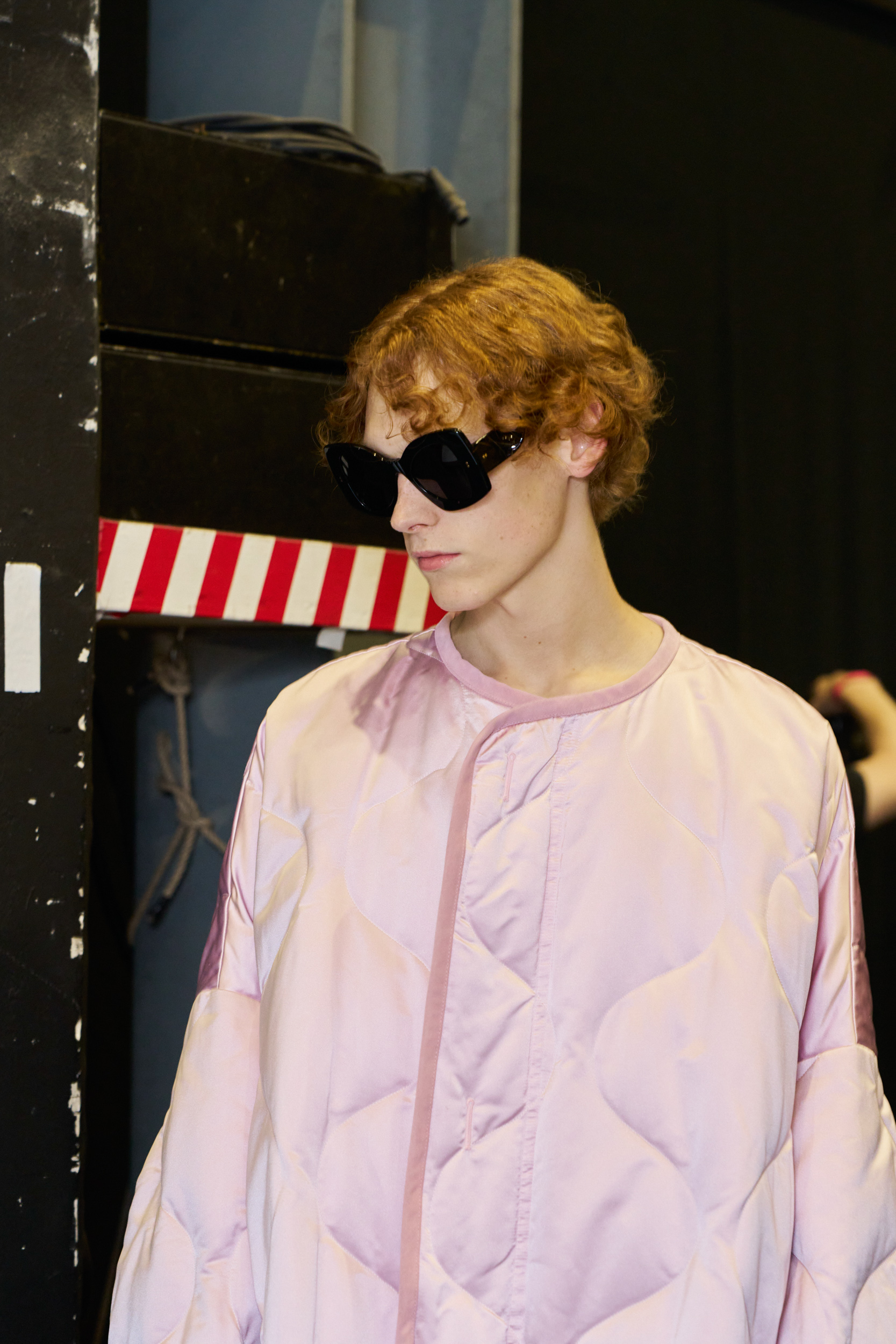 Jw Anderson  Spring 2025 Men's Fashion Show Backstage