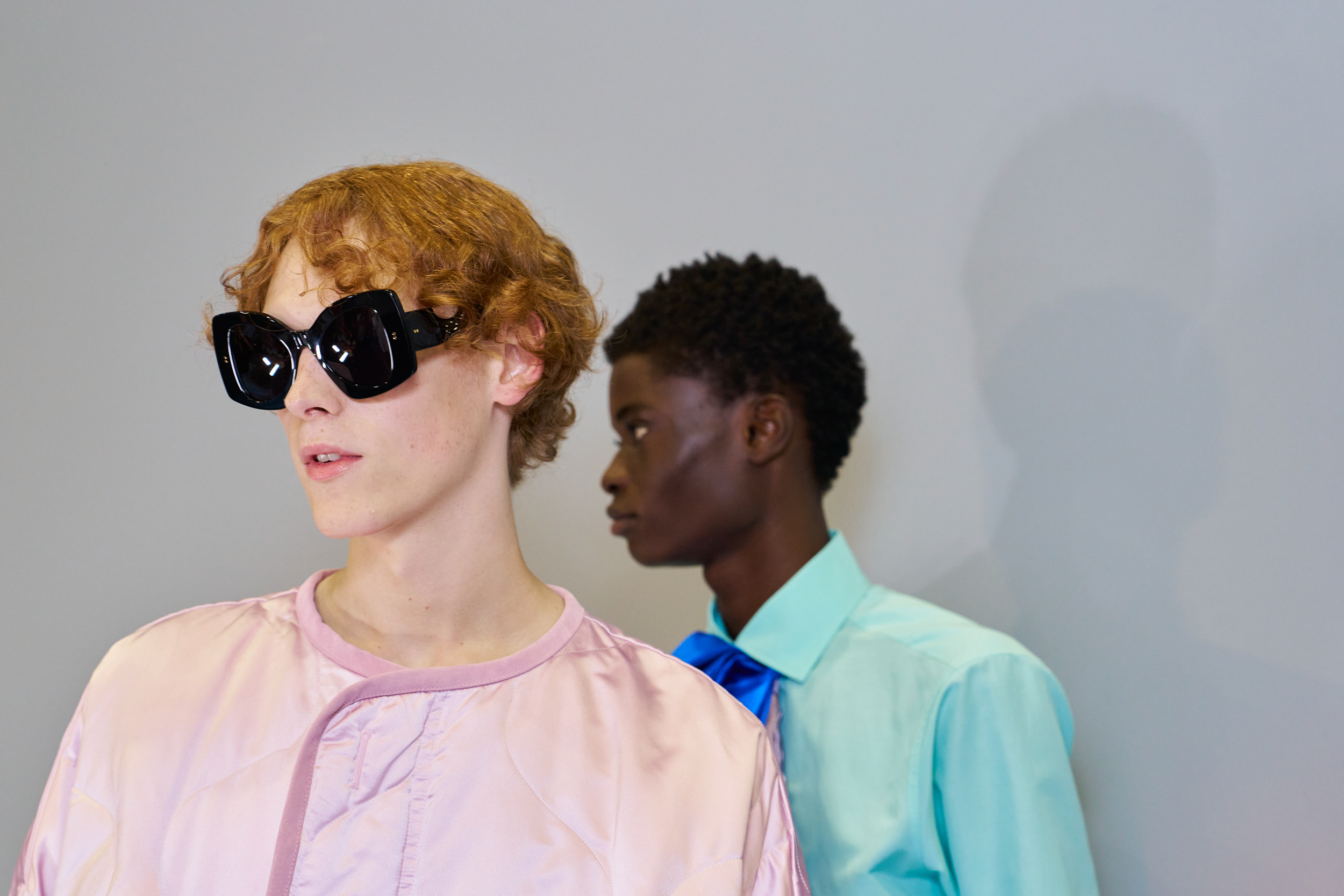 Jw Anderson  Spring 2025 Men's Fashion Show Backstage