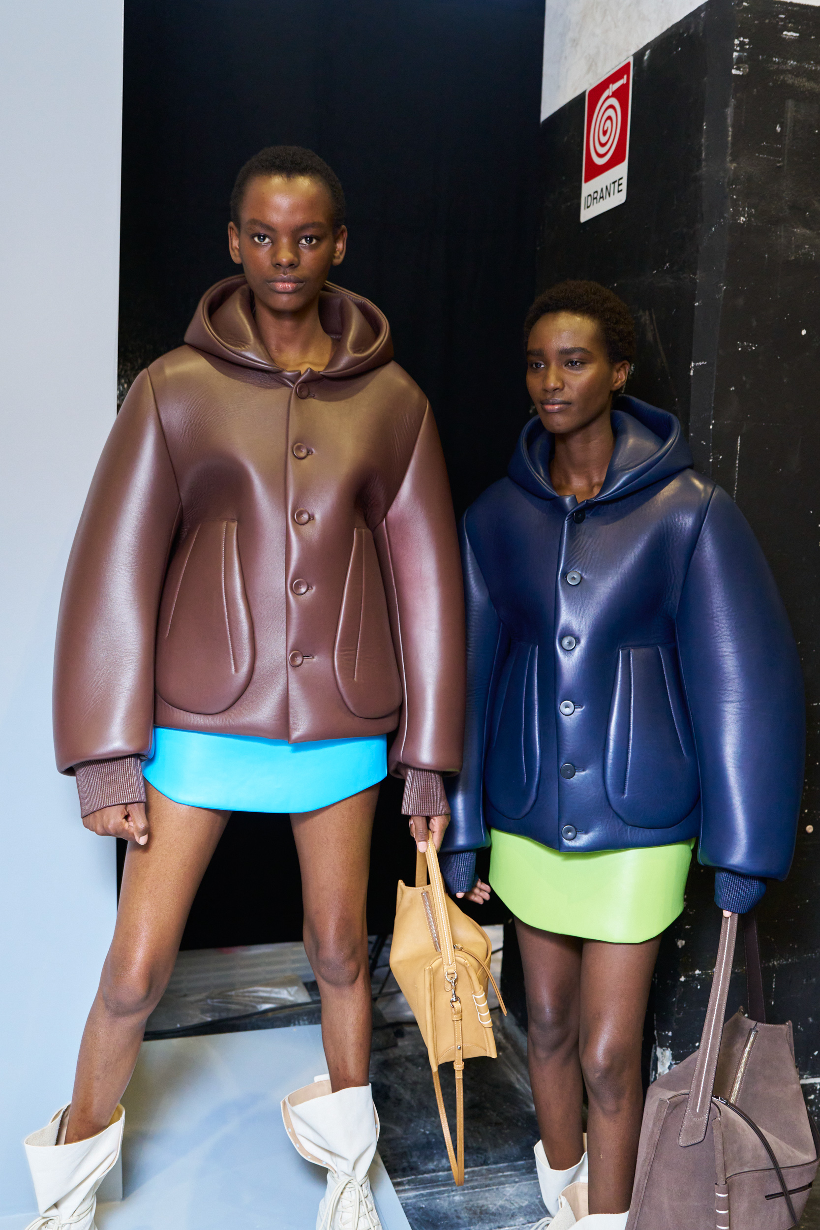 Jw Anderson  Spring 2025 Men's Fashion Show Backstage