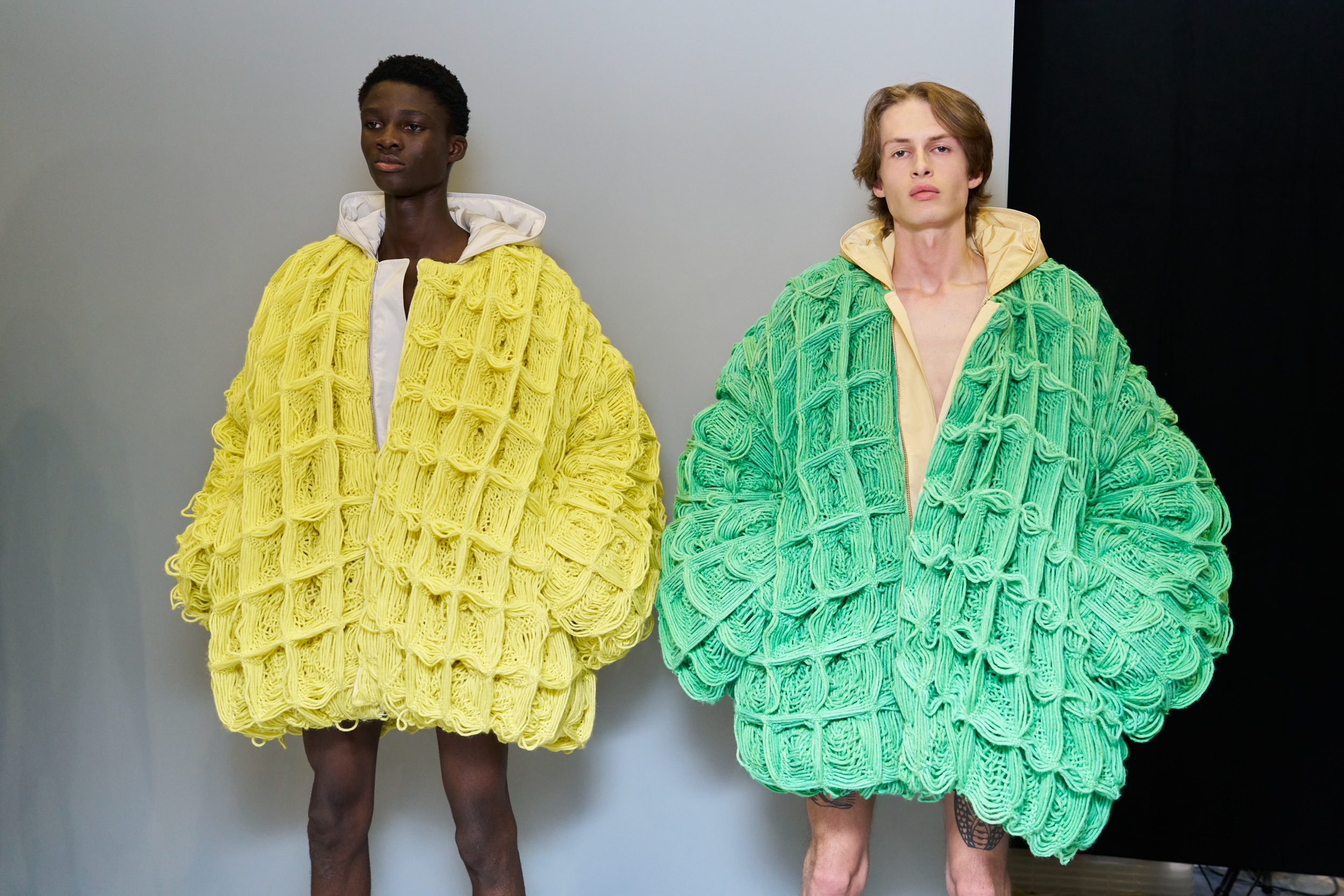 Jw Anderson  Spring 2025 Men's Fashion Show Backstage