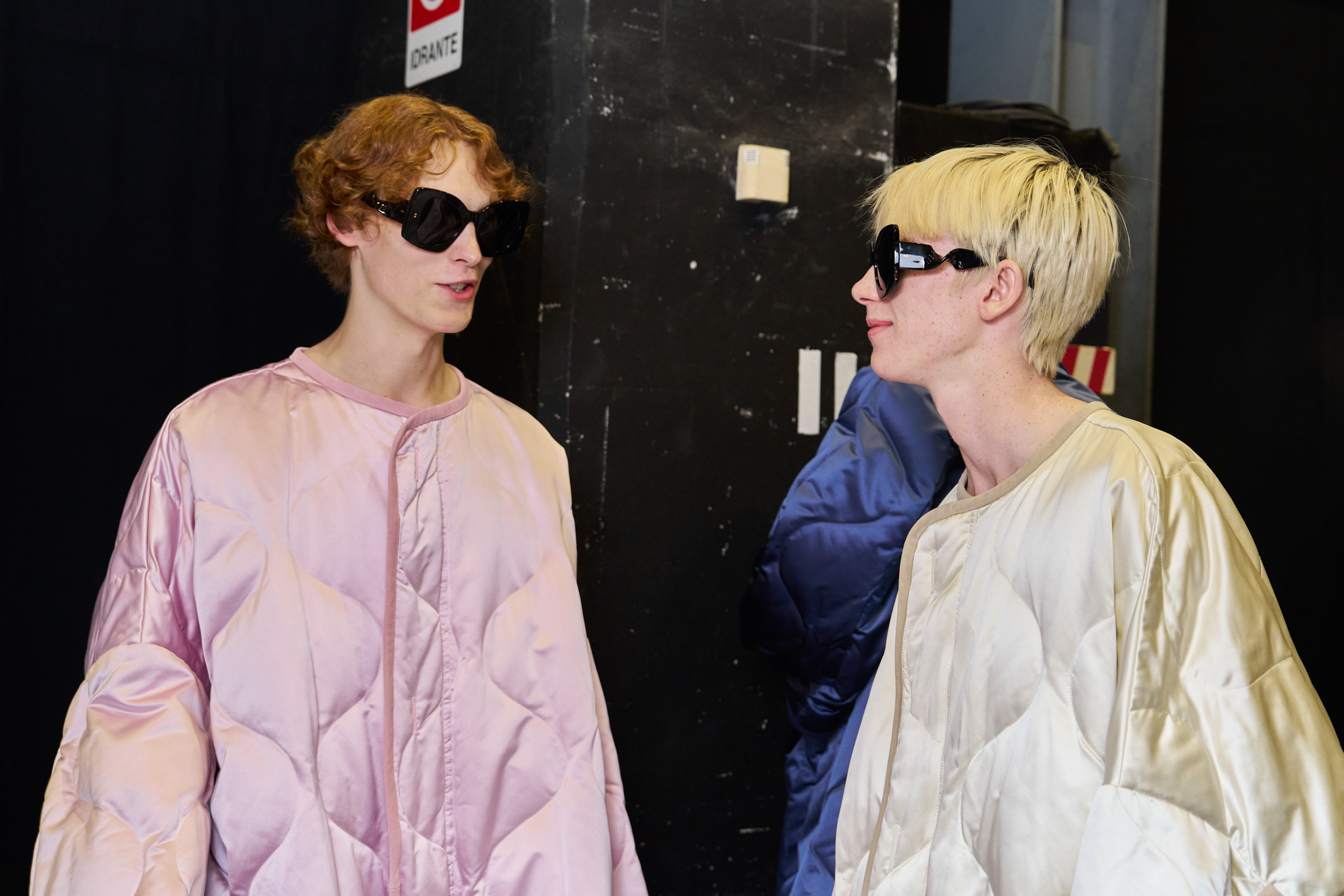 Jw Anderson  Spring 2025 Men's Fashion Show Backstage