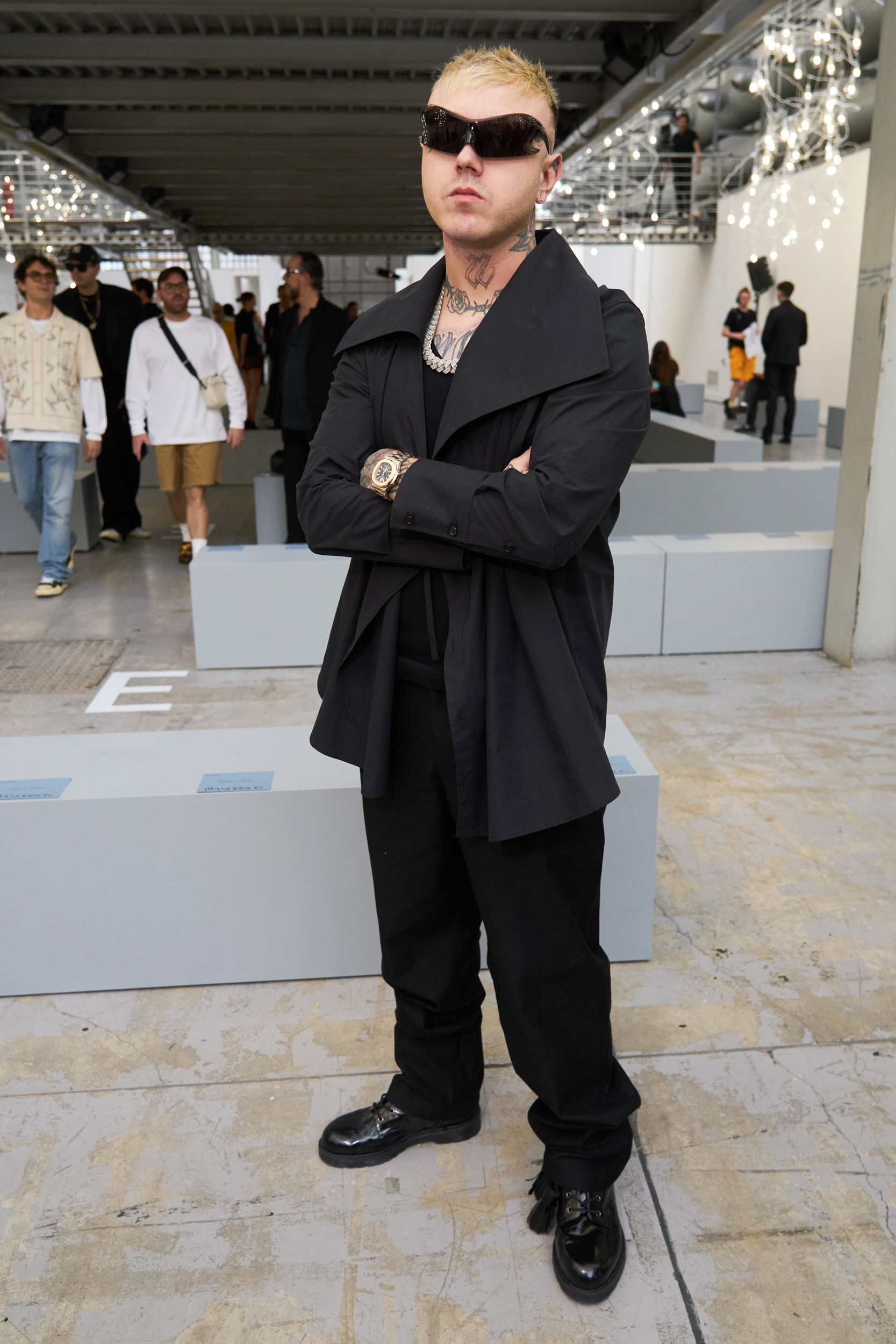 Jw Anderson  Spring 2025 Men's Fashion Show Front Row