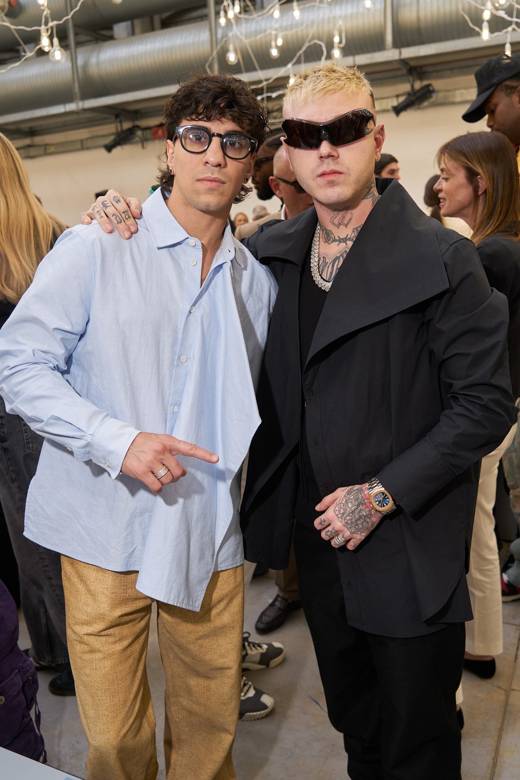 Jw Anderson  Spring 2025 Men's Fashion Show Front Row