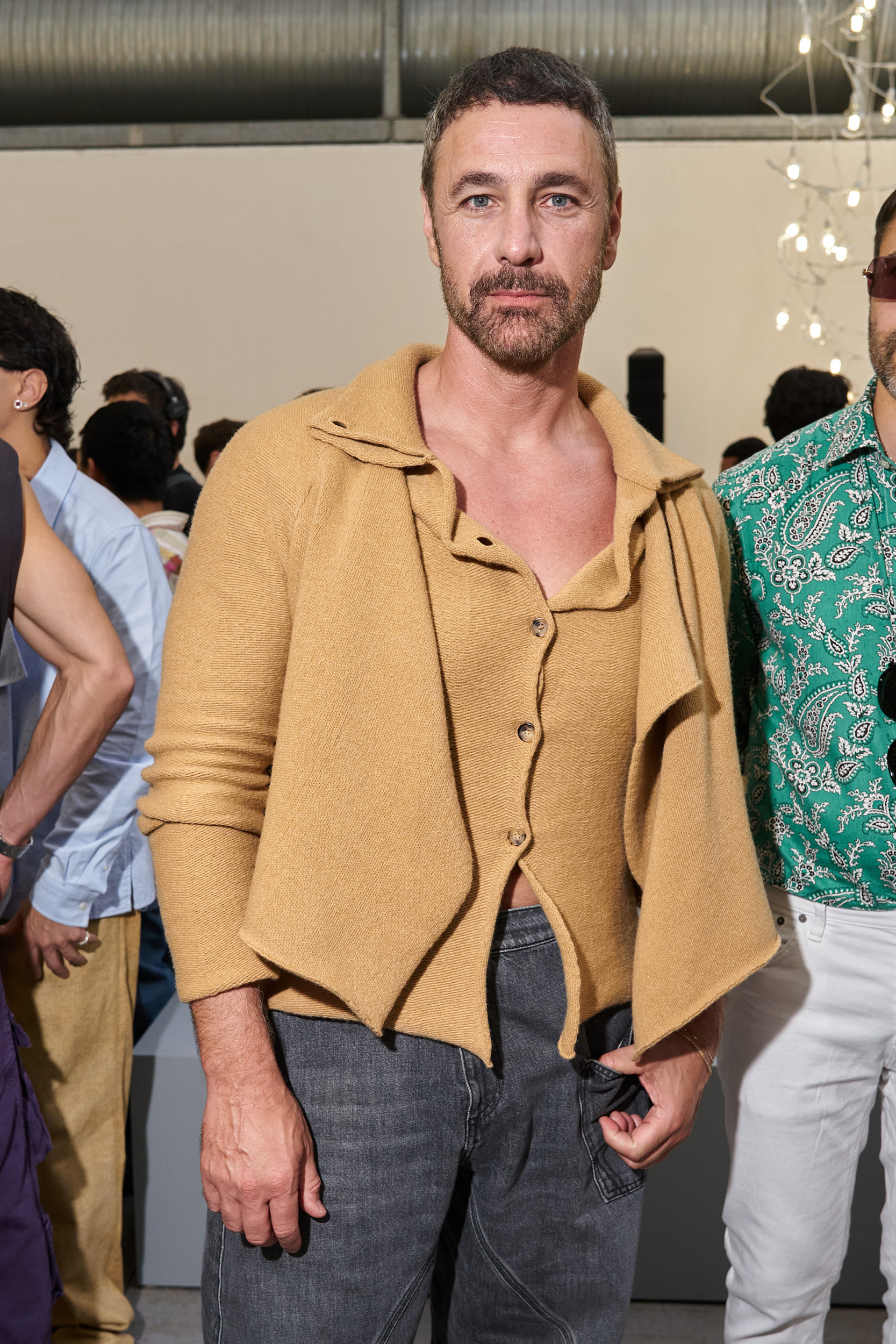 Jw Anderson  Spring 2025 Men's Fashion Show Front Row