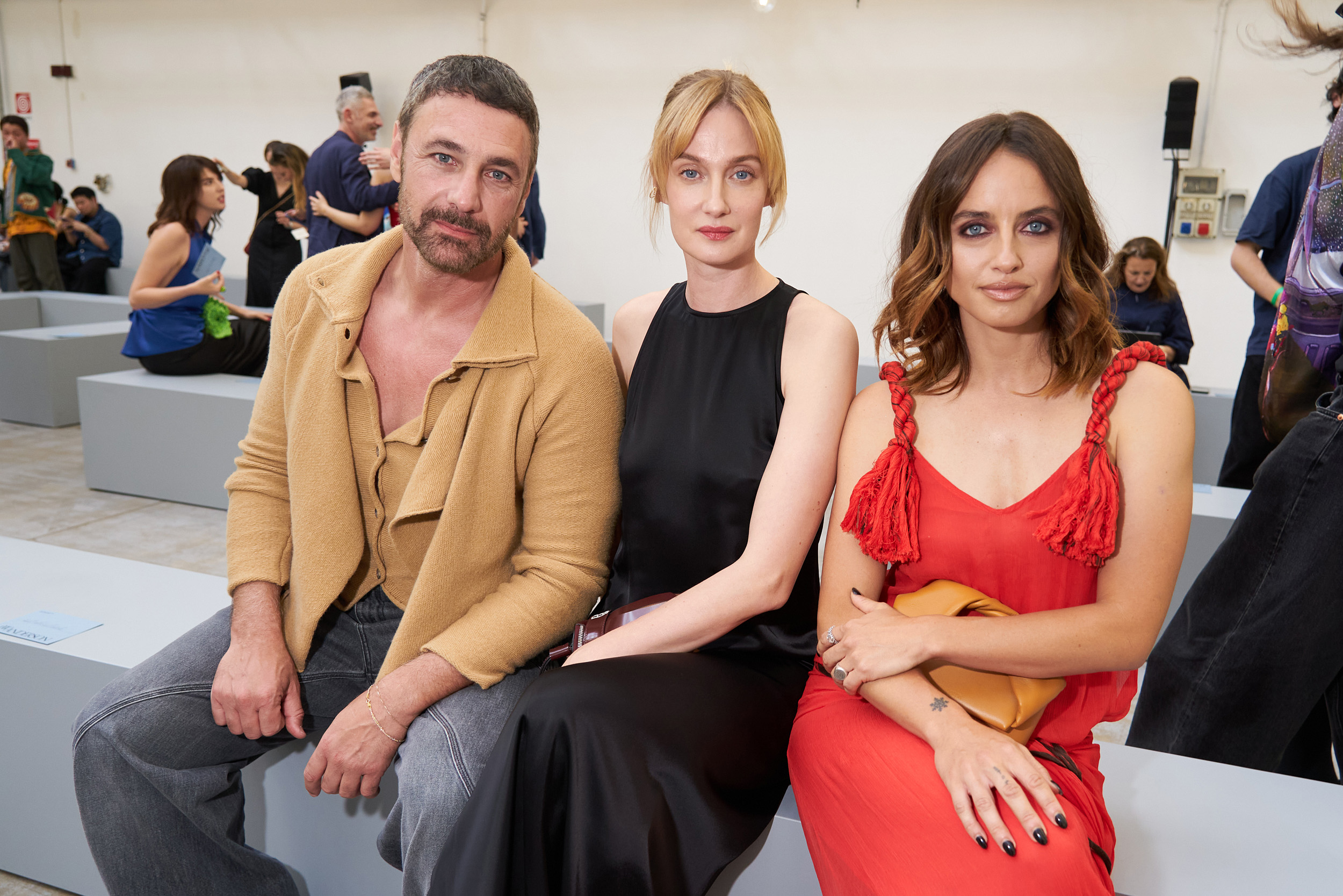 Jw Anderson  Spring 2025 Men's Fashion Show Front Row