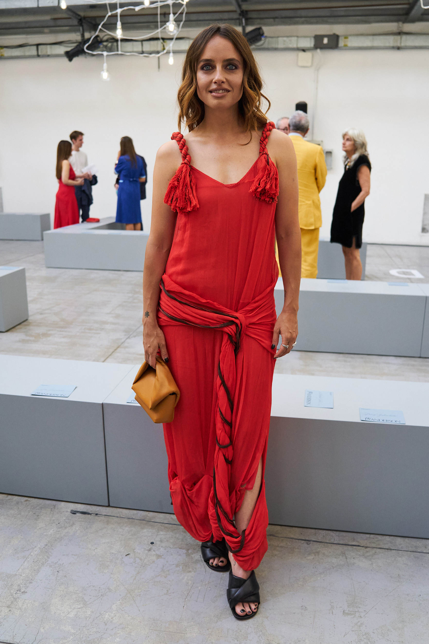 Jw Anderson  Spring 2025 Men's Fashion Show Front Row