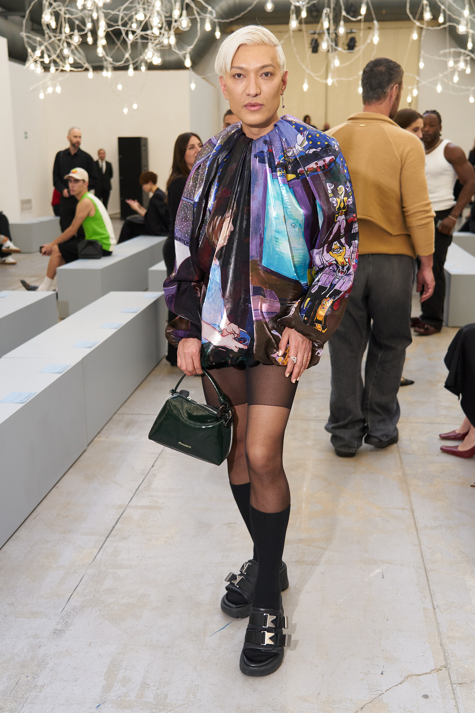 Jw Anderson  Spring 2025 Men's Fashion Show Front Row