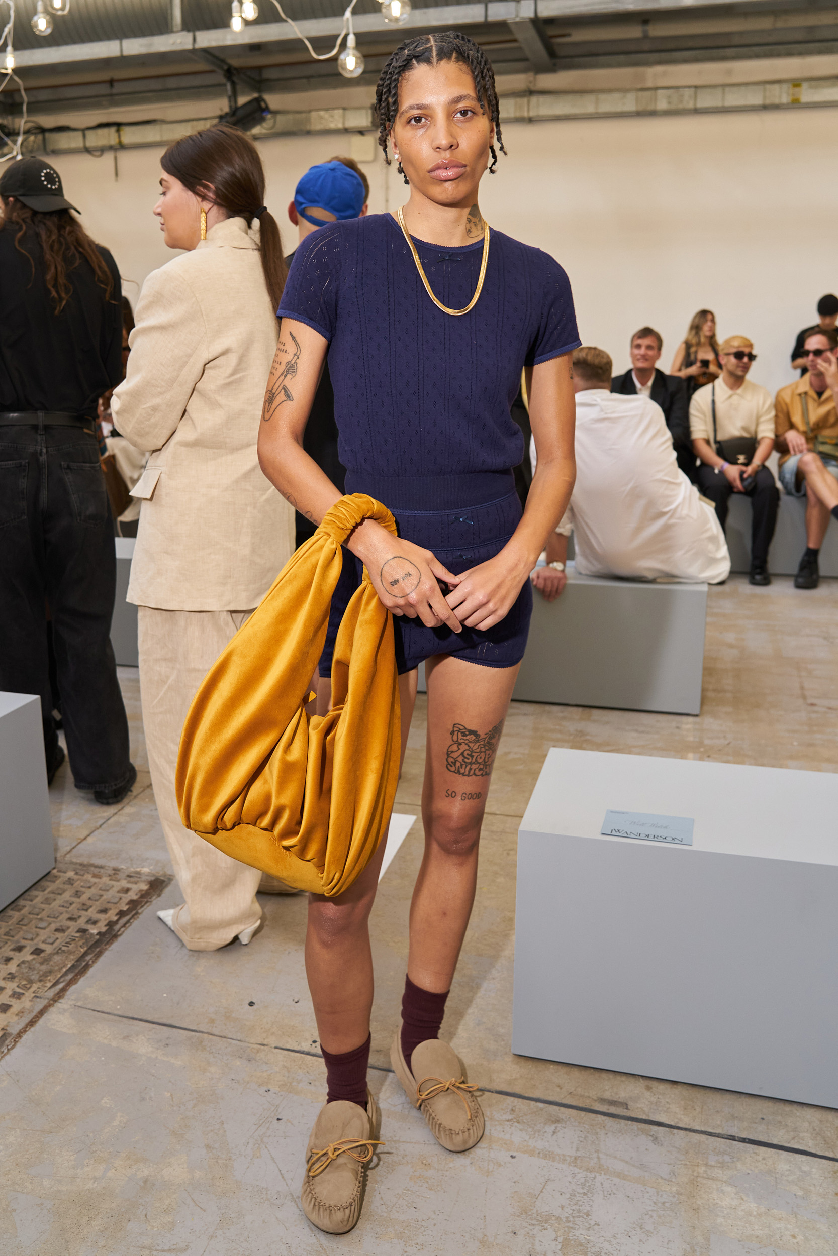 Jw Anderson  Spring 2025 Men's Fashion Show Front Row