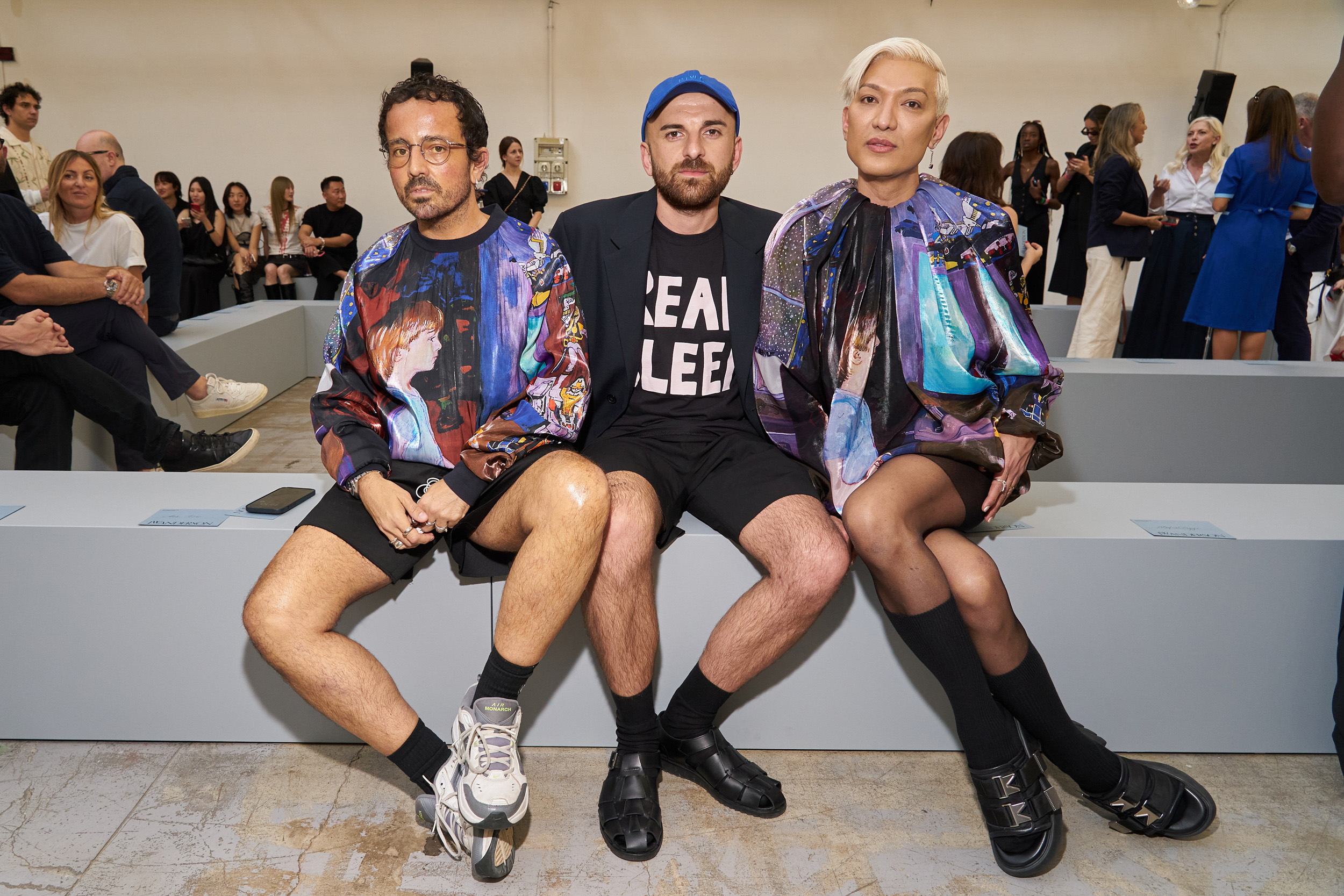 Jw Anderson  Spring 2025 Men's Fashion Show Front Row