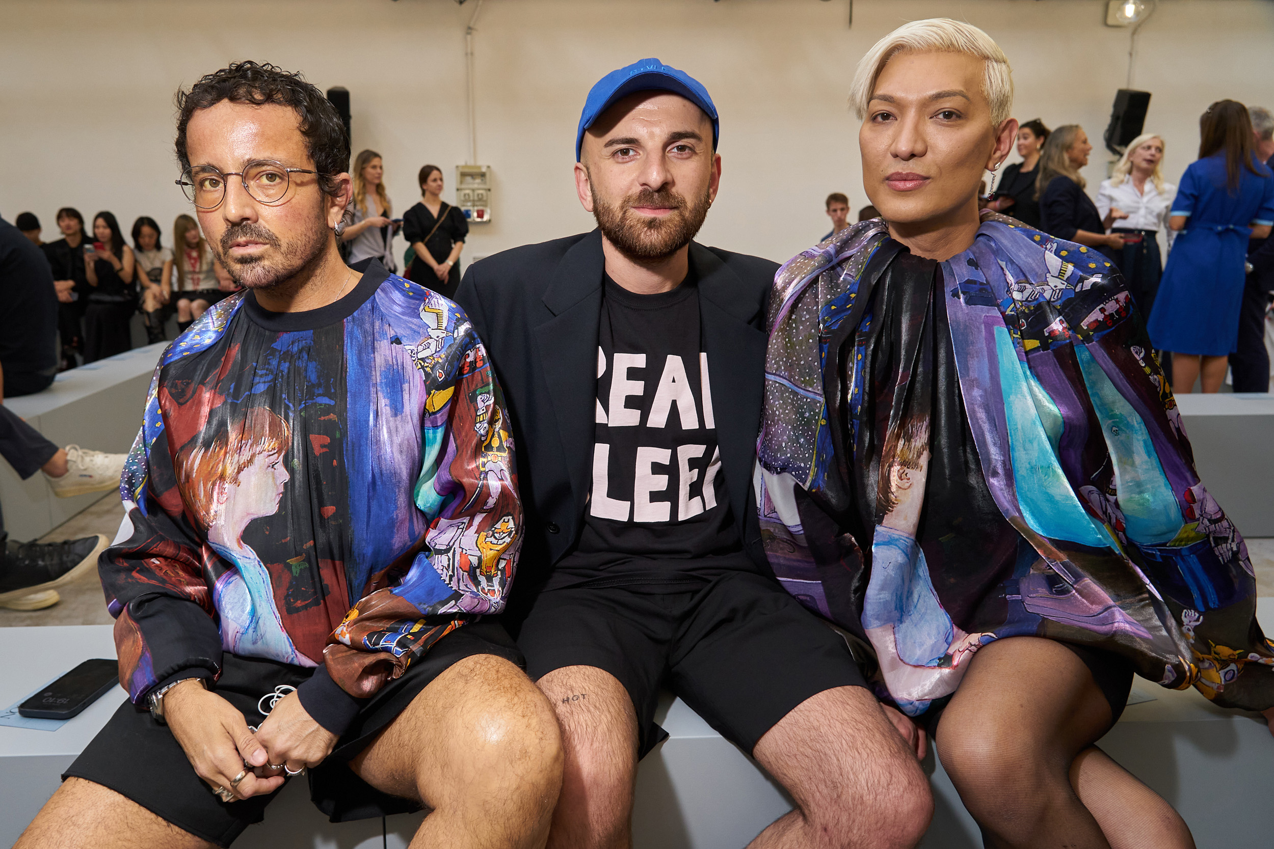 Jw Anderson  Spring 2025 Men's Fashion Show Front Row