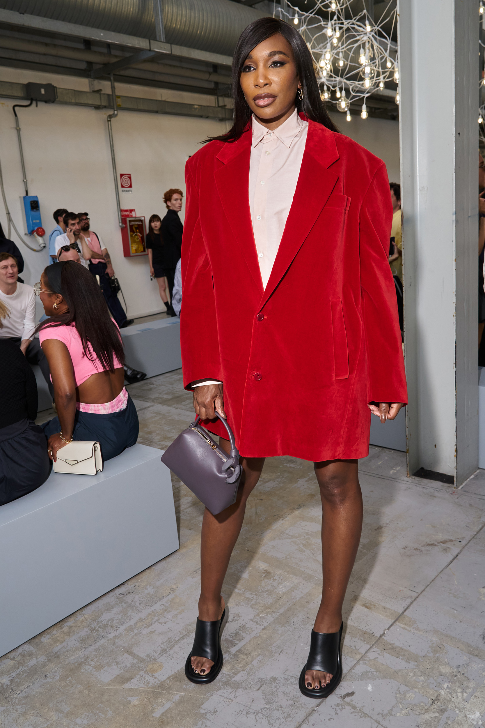 Jw Anderson  Spring 2025 Men's Fashion Show Front Row