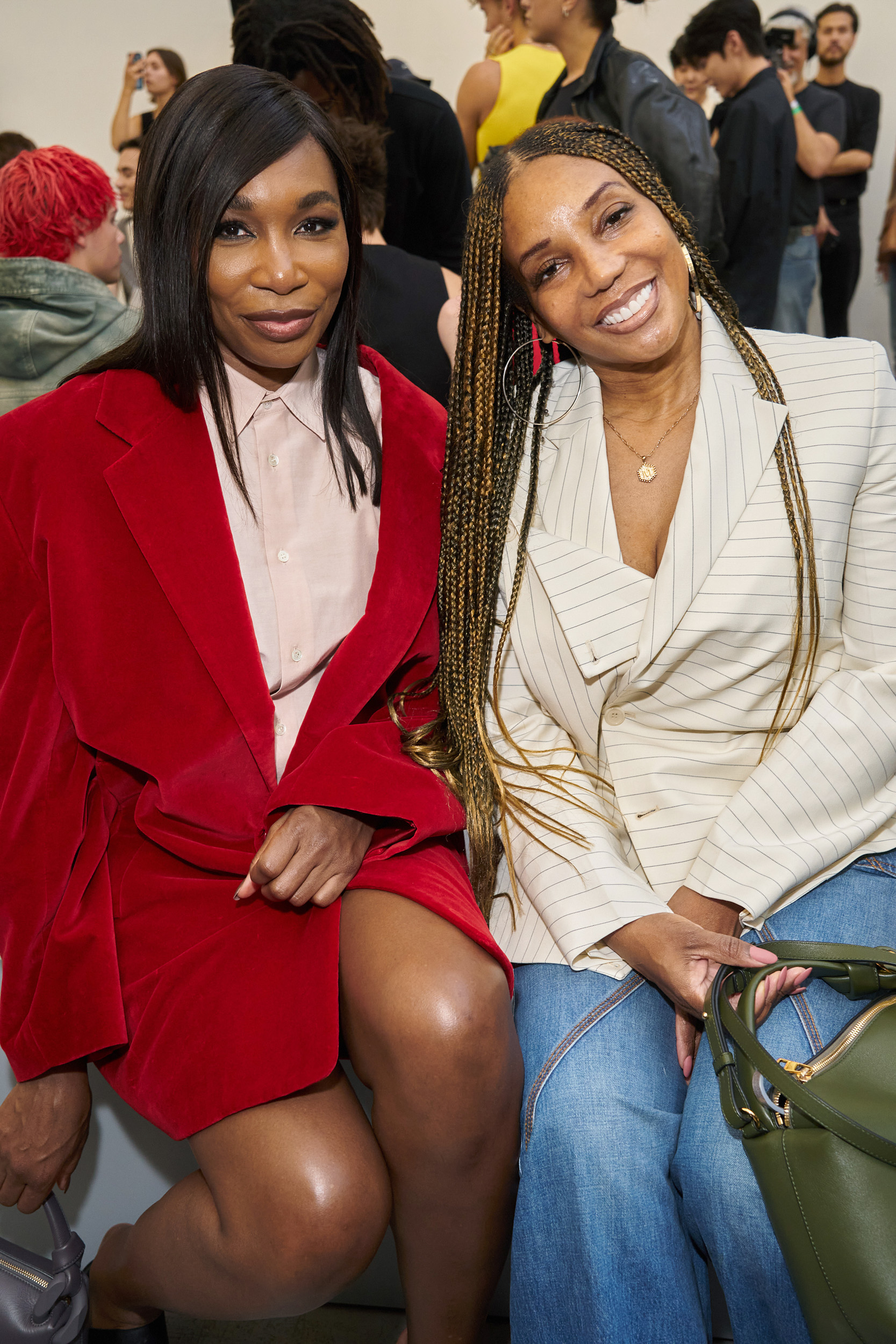 Jw Anderson  Spring 2025 Men's Fashion Show Front Row