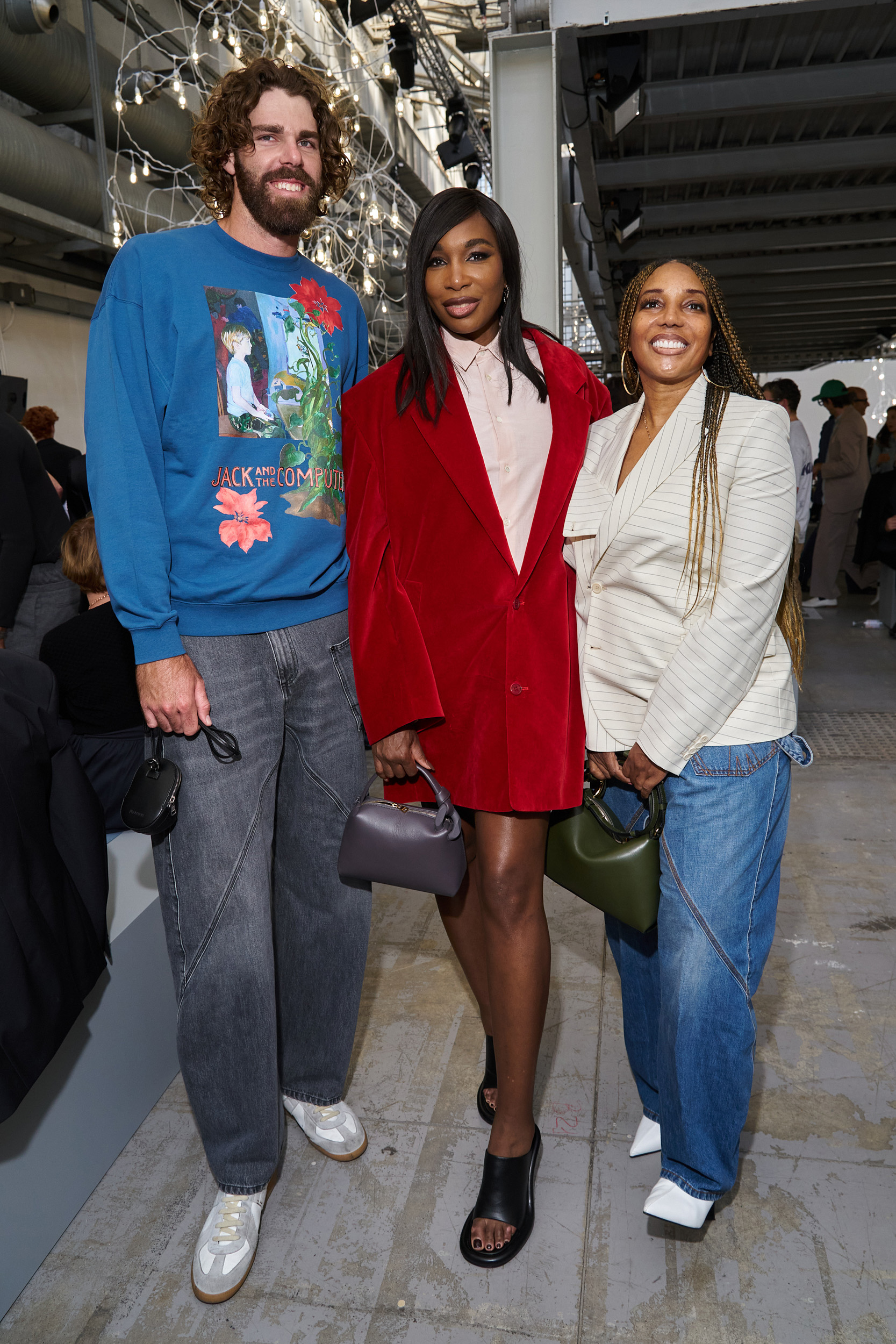 Jw Anderson  Spring 2025 Men's Fashion Show Front Row