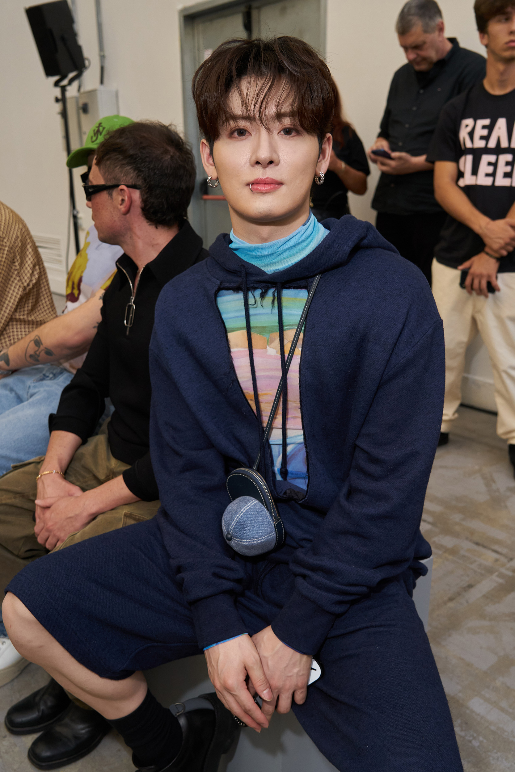 Jw Anderson  Spring 2025 Men's Fashion Show Front Row