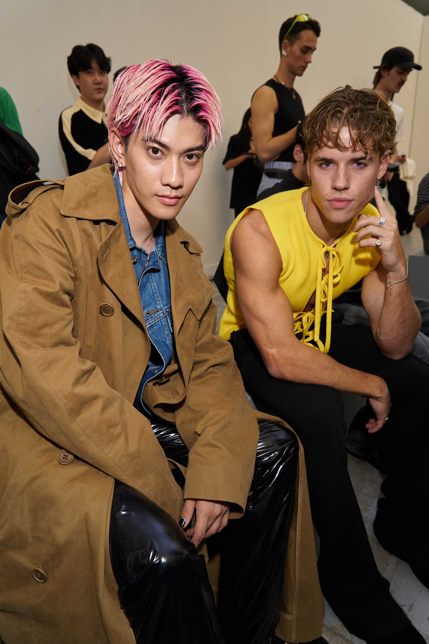 Jw Anderson  Spring 2025 Men's Fashion Show Front Row