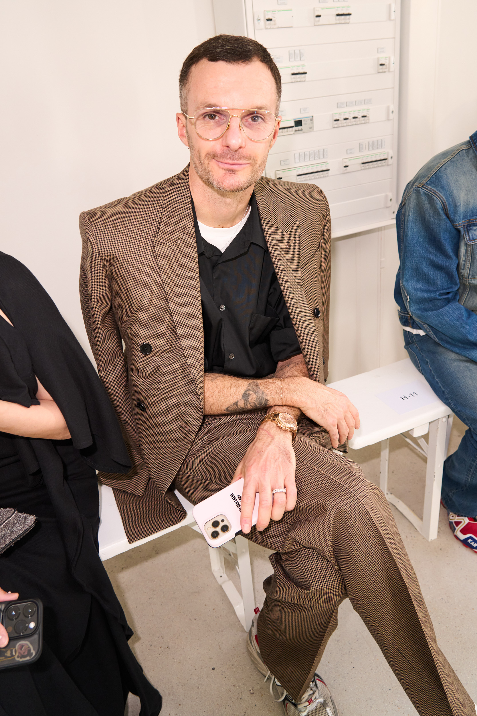 Kiko Kostadinov  Spring 2025 Men's Fashion Show Front Row