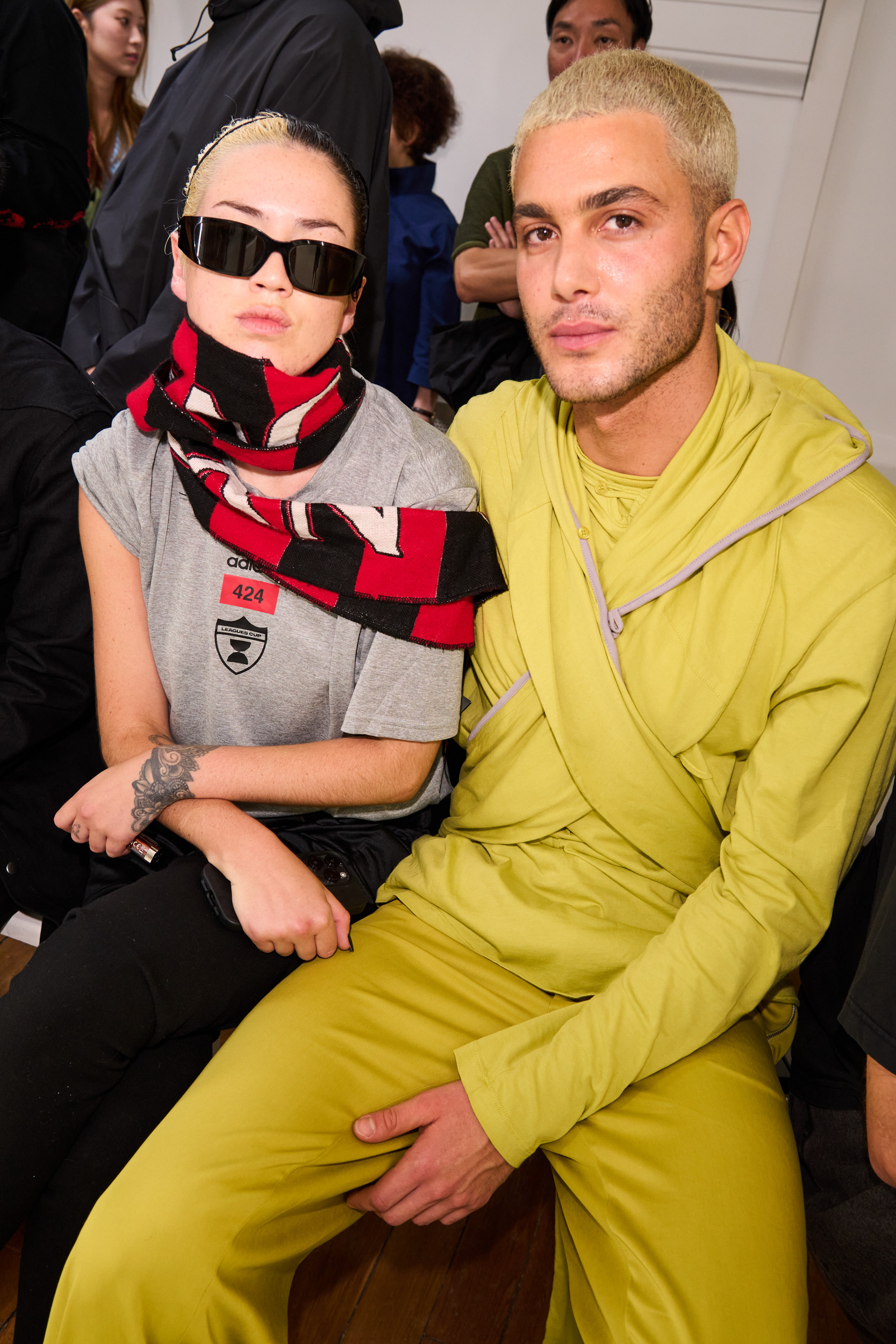 Kiko Kostadinov  Spring 2025 Men's Fashion Show Front Row