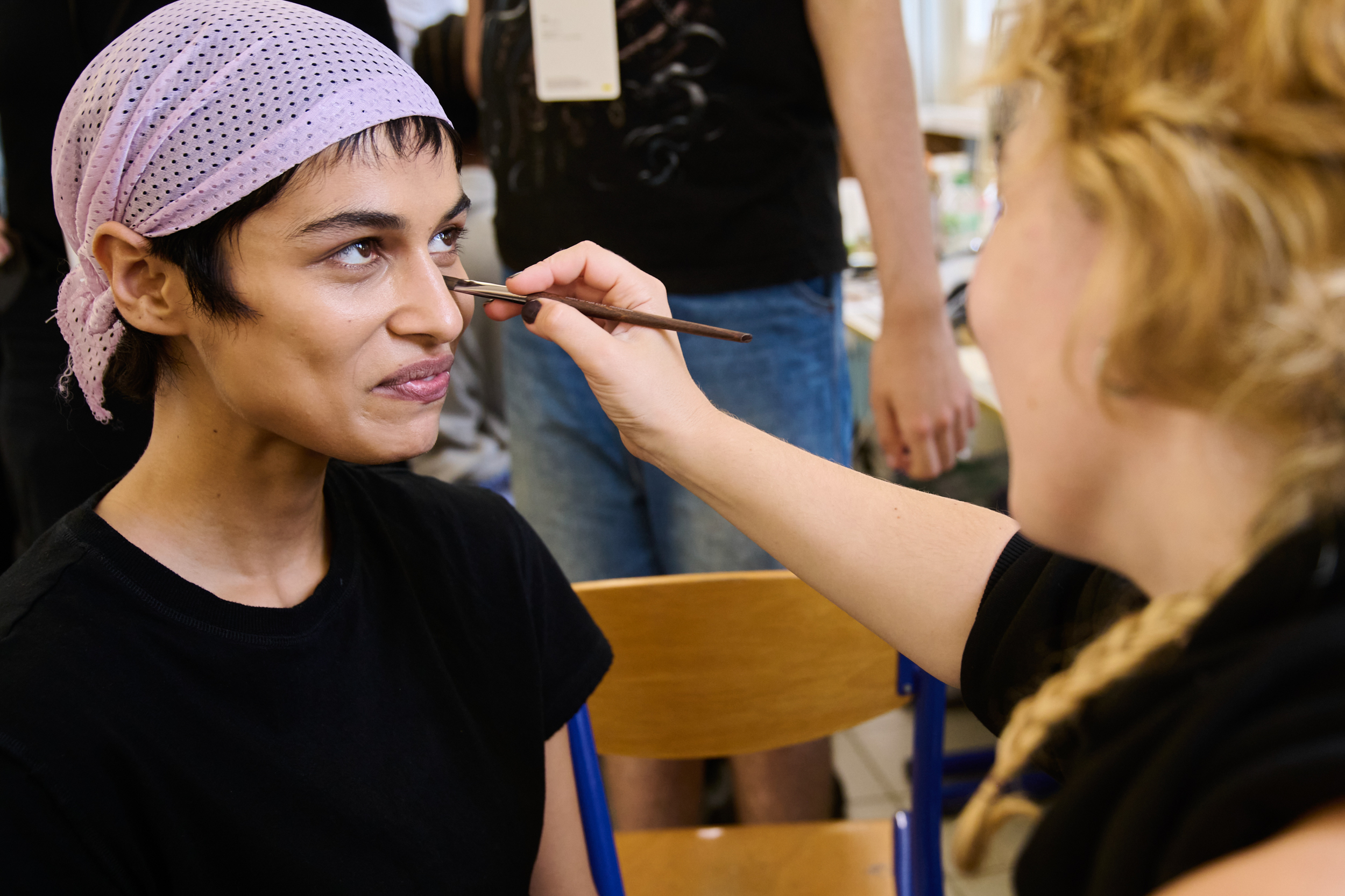 Kolor  Spring 2025 Men's Fashion Show Backstage