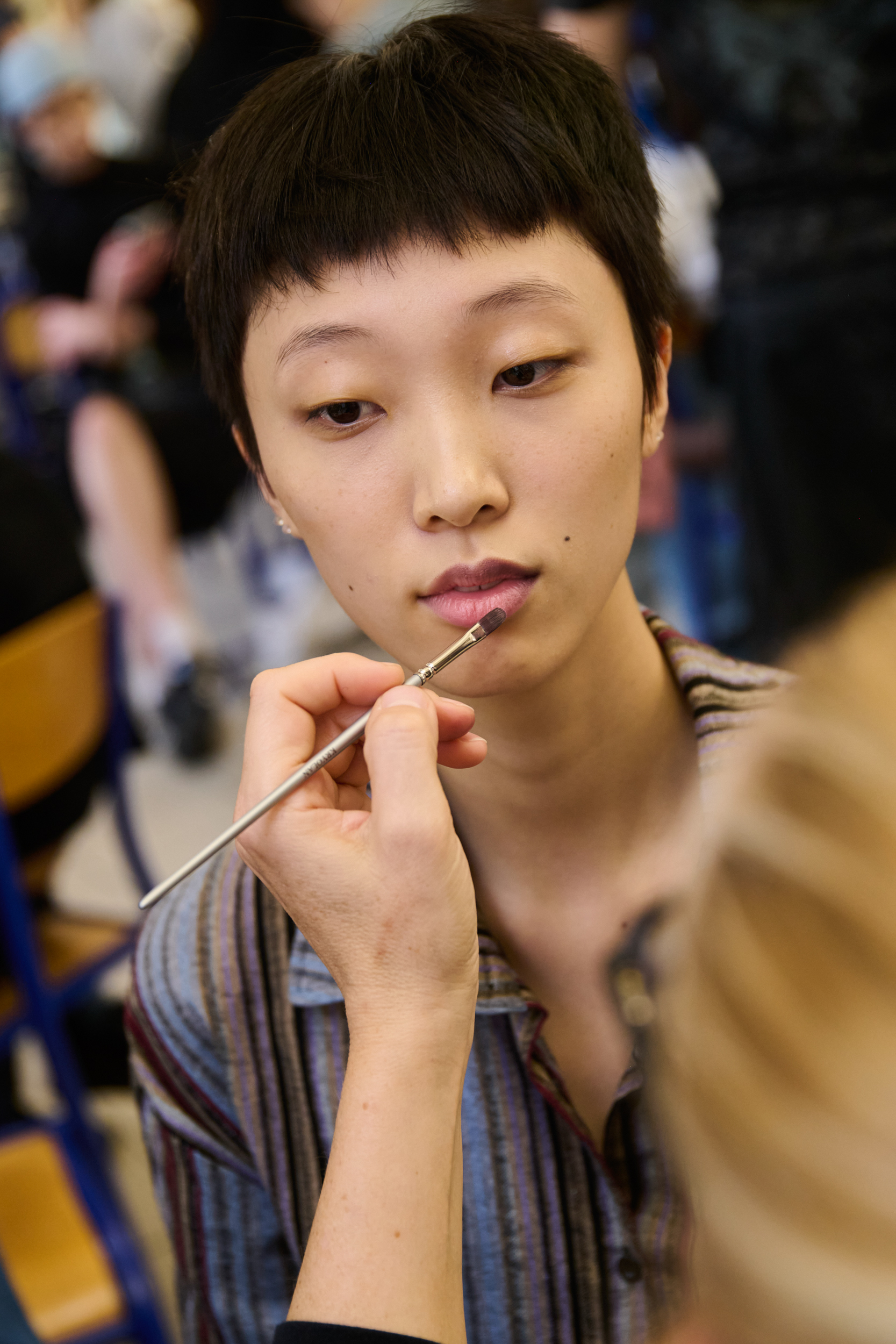 Kolor  Spring 2025 Men's Fashion Show Backstage