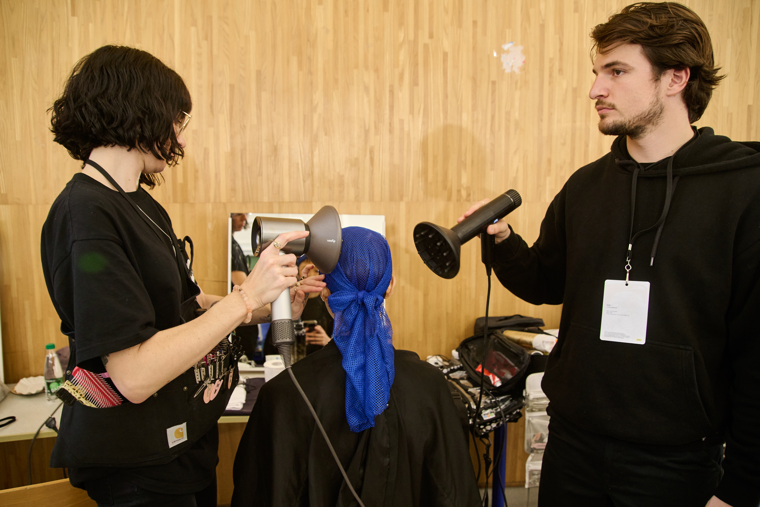 Kolor  Spring 2025 Men's Fashion Show Backstage