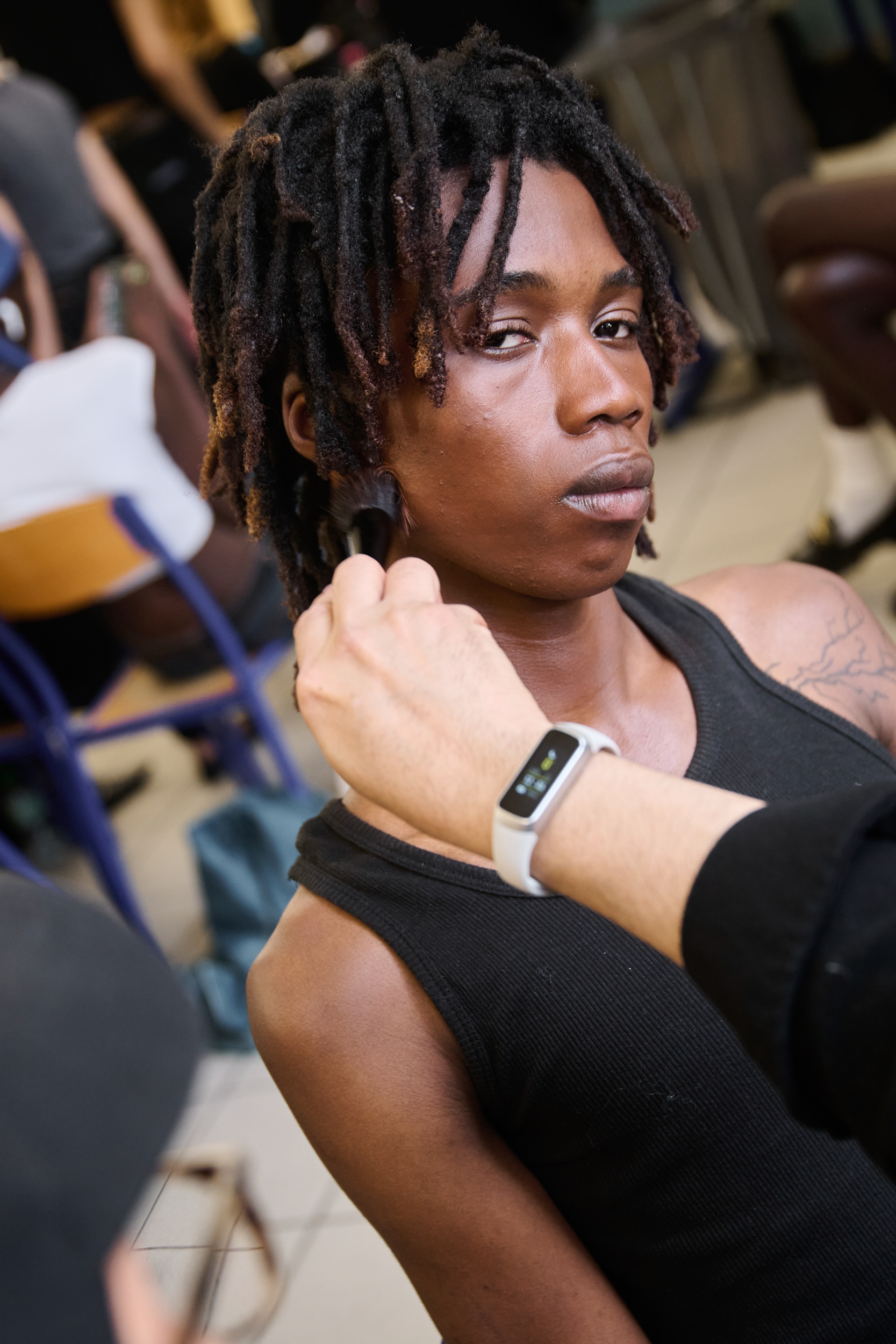 Kolor  Spring 2025 Men's Fashion Show Backstage