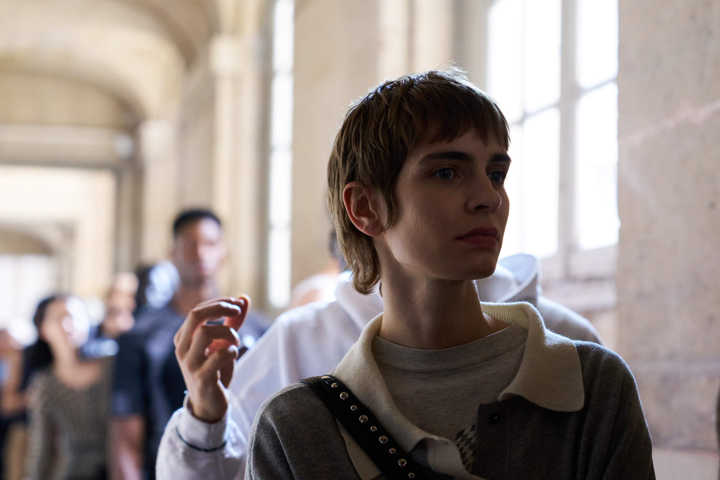 Lgn Louis Gabriel Nouchi  Spring 2025 Men's Fashion Show Backstage