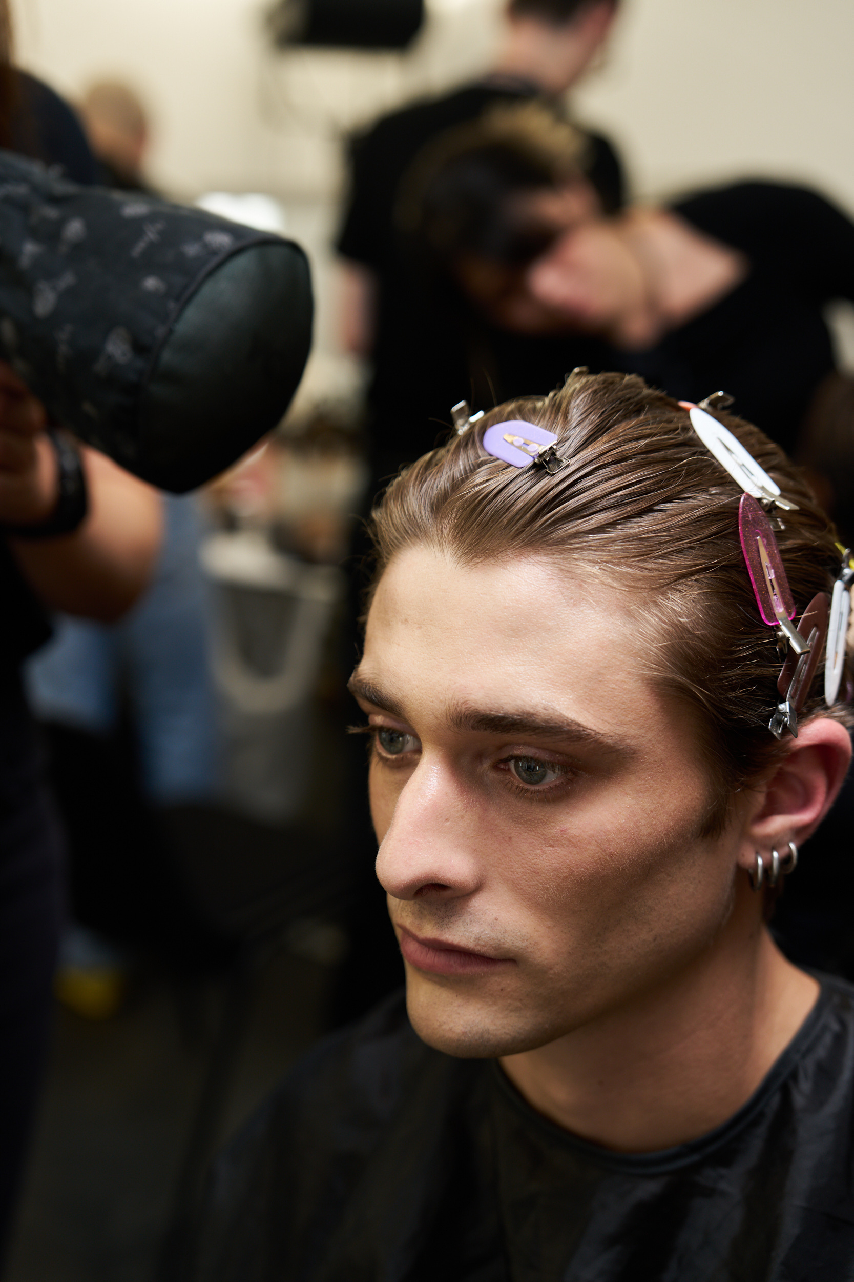 Lgn Louis Gabriel Nouchi  Spring 2025 Men's Fashion Show Backstage