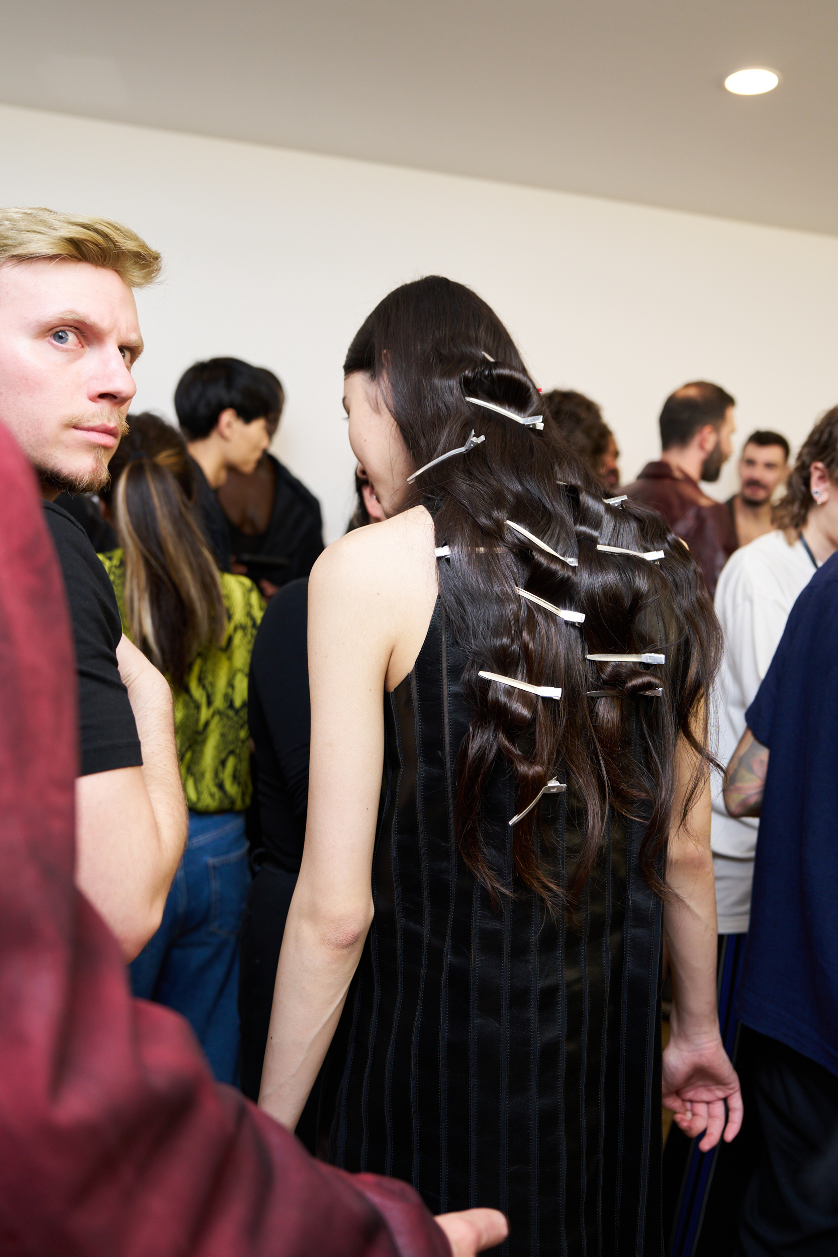 Lgn Louis Gabriel Nouchi  Spring 2025 Men's Fashion Show Backstage