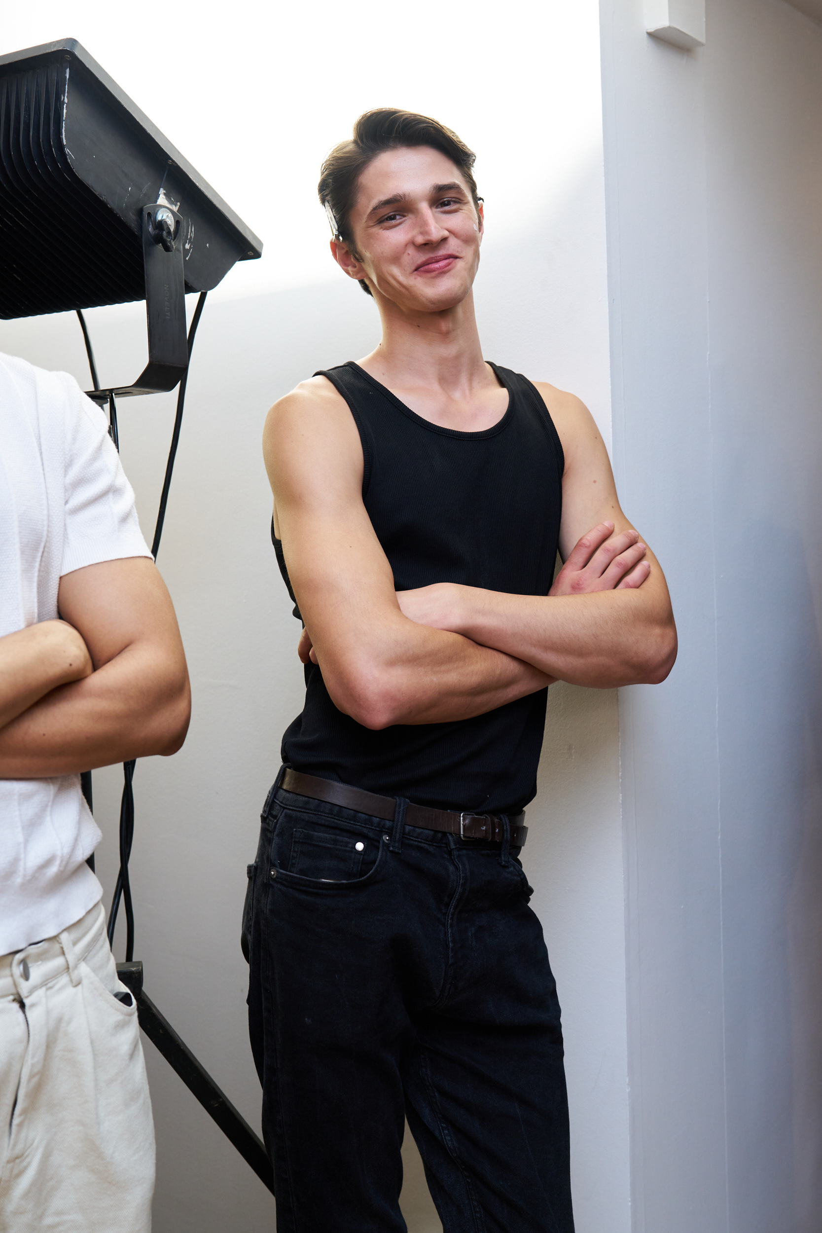 Lgn Louis Gabriel Nouchi  Spring 2025 Men's Fashion Show Backstage