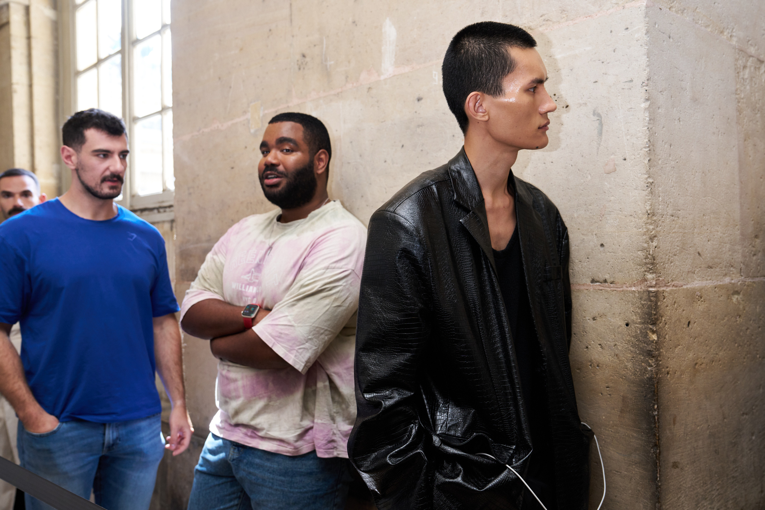 Lgn Louis Gabriel Nouchi  Spring 2025 Men's Fashion Show Backstage