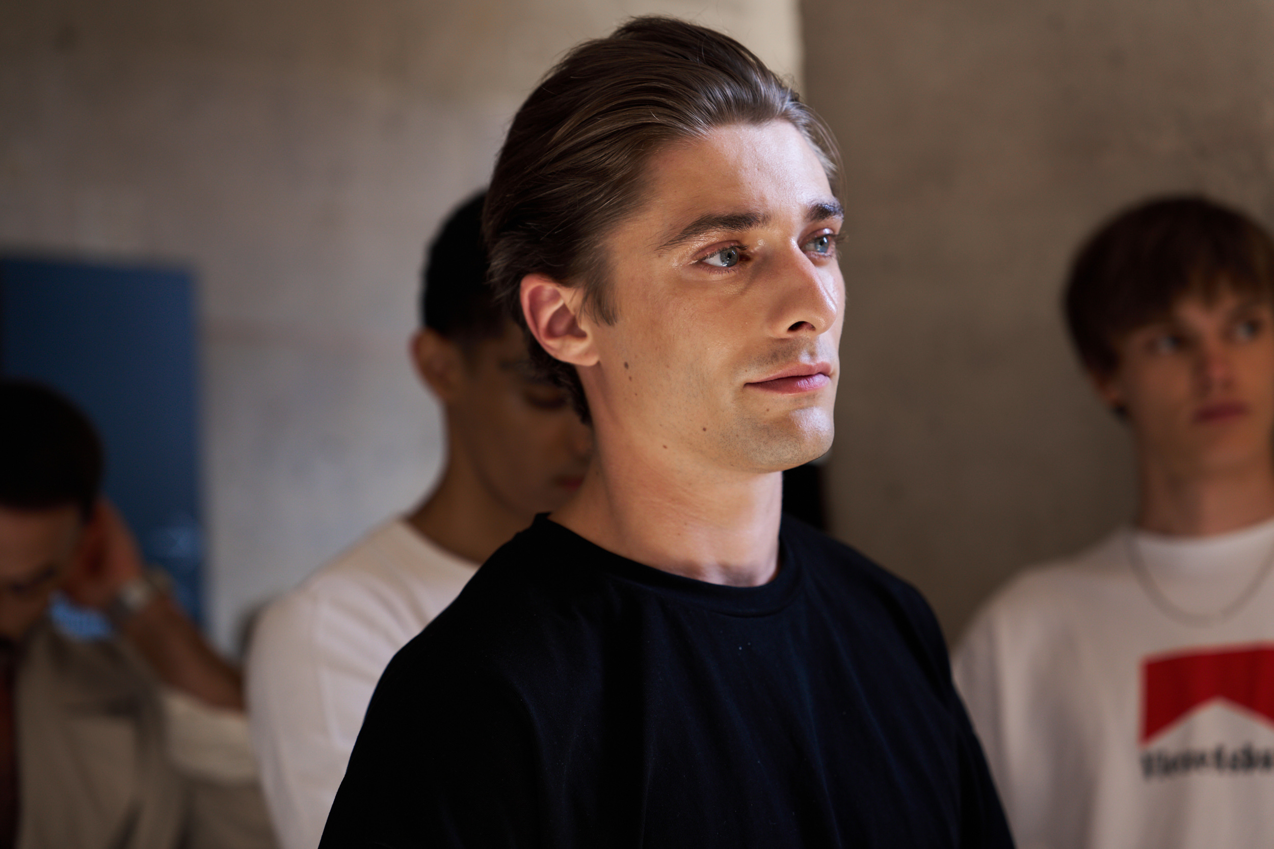 Lgn Louis Gabriel Nouchi  Spring 2025 Men's Fashion Show Backstage