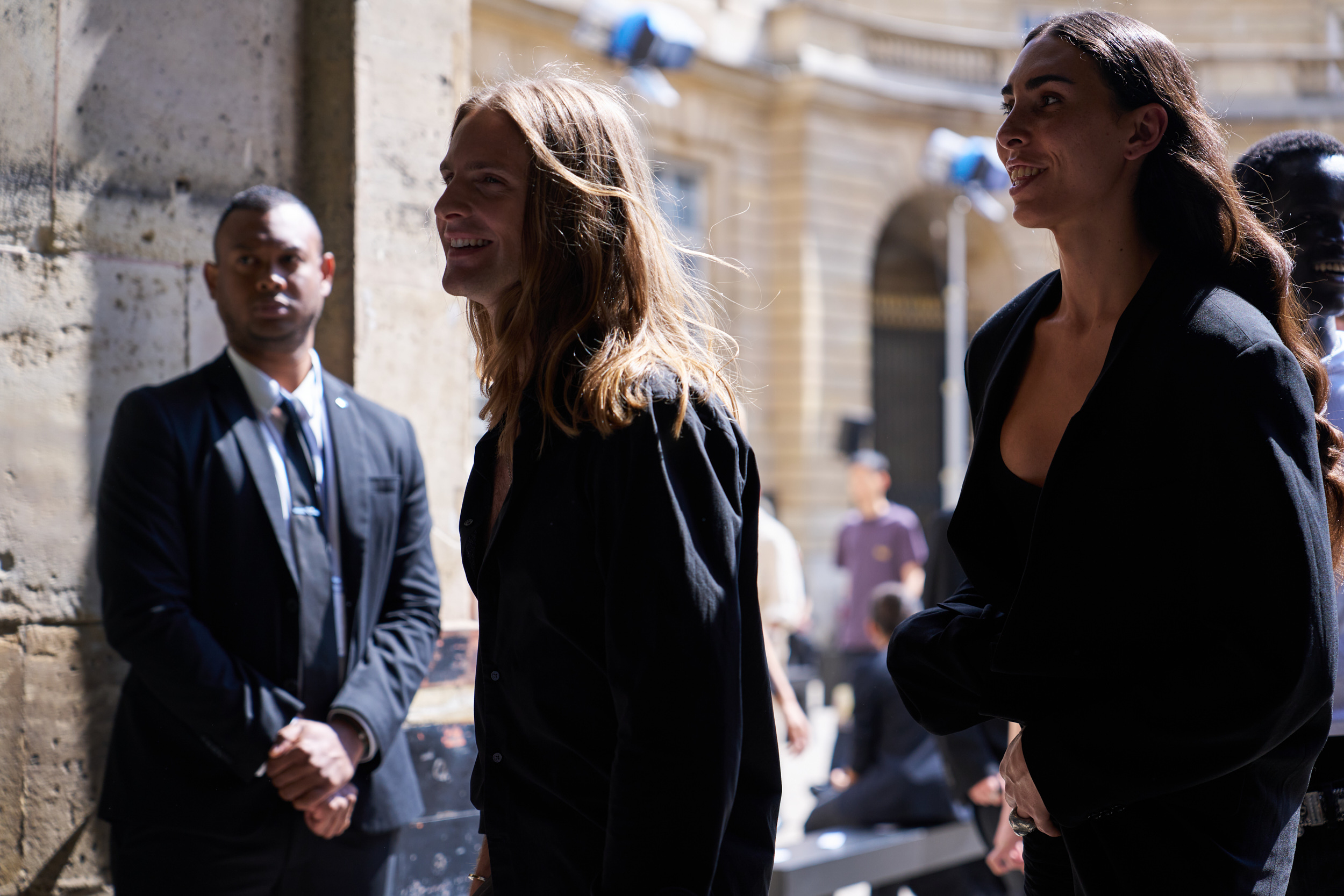 Lgn Louis Gabriel Nouchi  Spring 2025 Men's Fashion Show Backstage