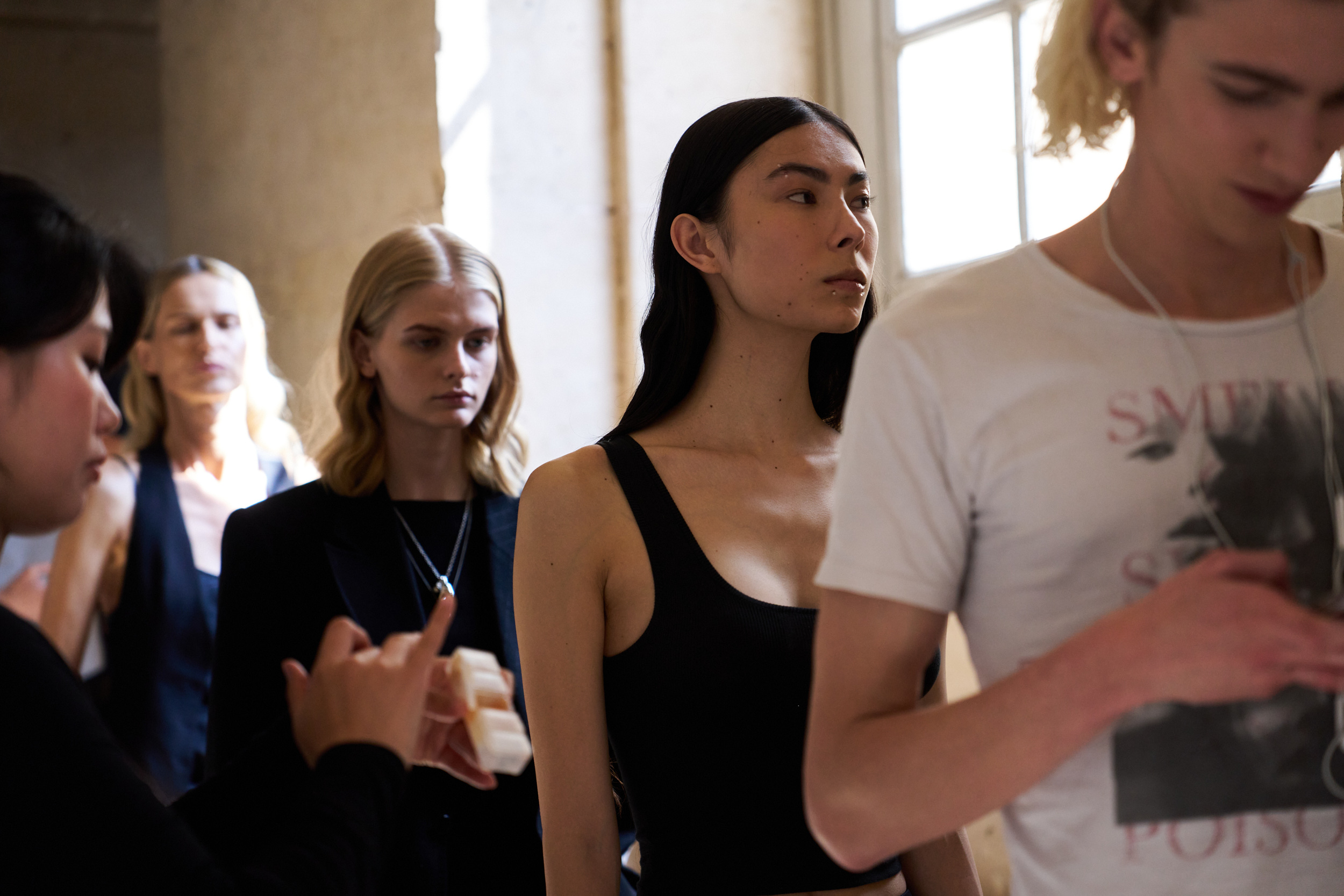 Lgn Louis Gabriel Nouchi  Spring 2025 Men's Fashion Show Backstage