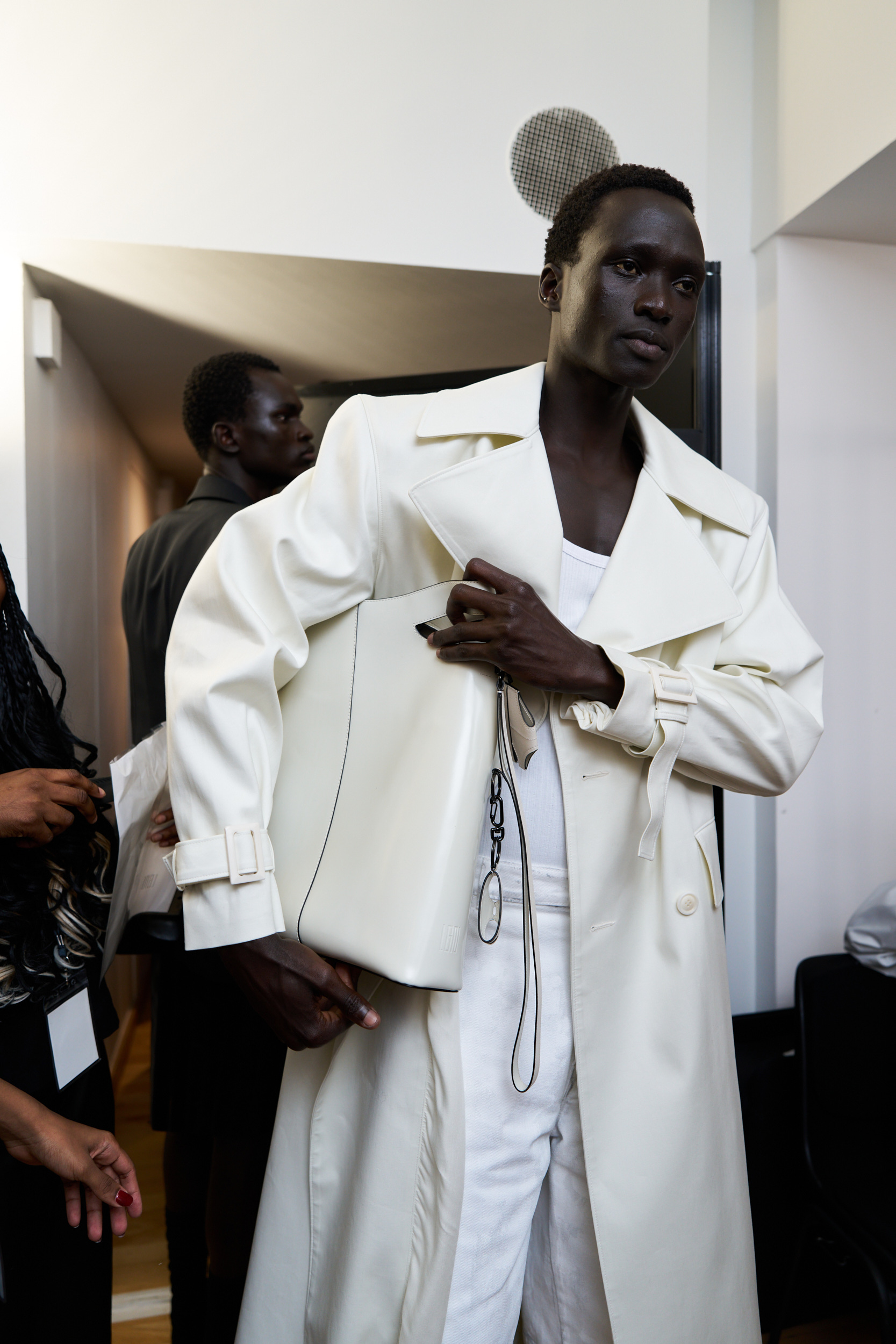 Lgn Louis Gabriel Nouchi  Spring 2025 Men's Fashion Show Backstage