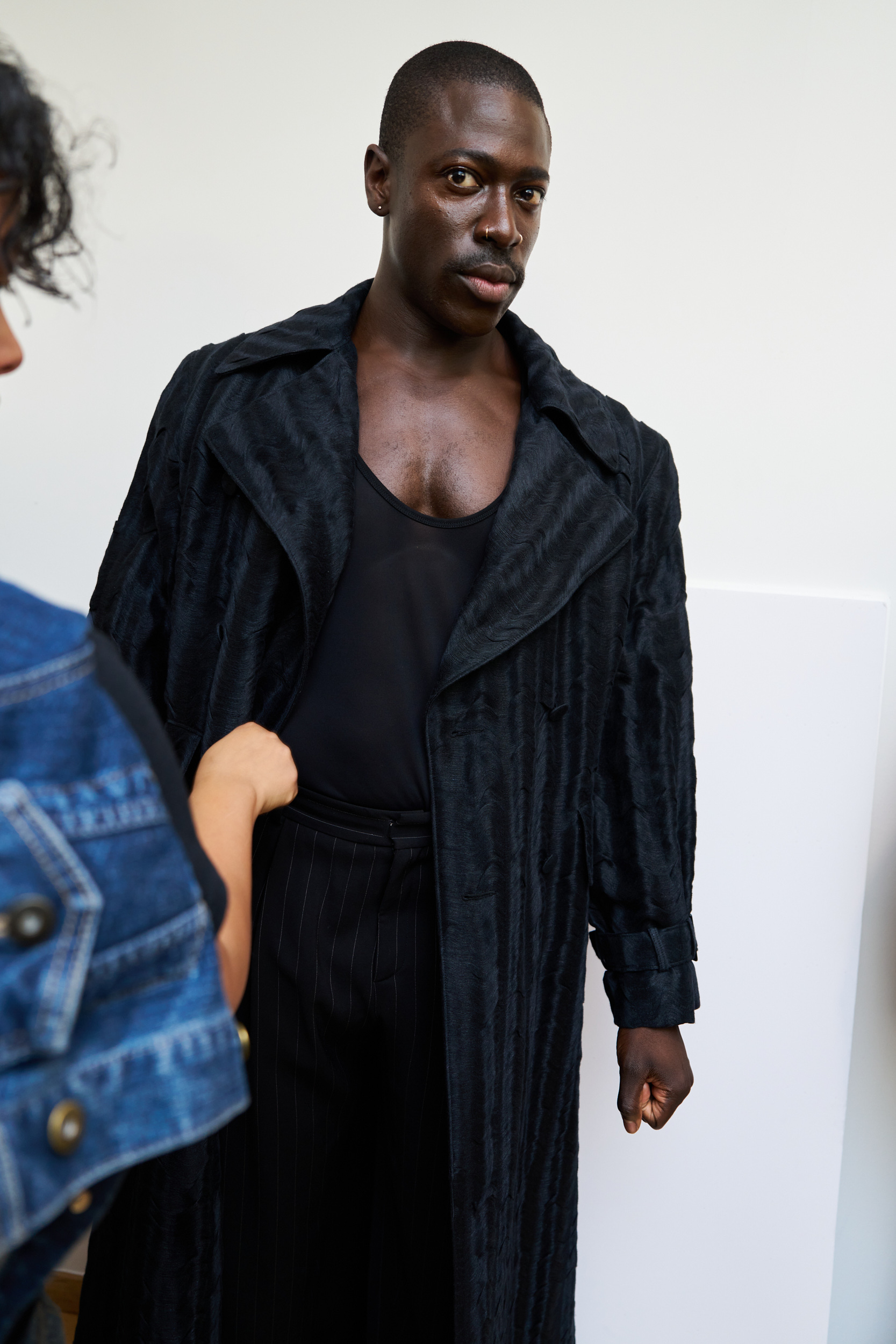 Lgn Louis Gabriel Nouchi  Spring 2025 Men's Fashion Show Backstage