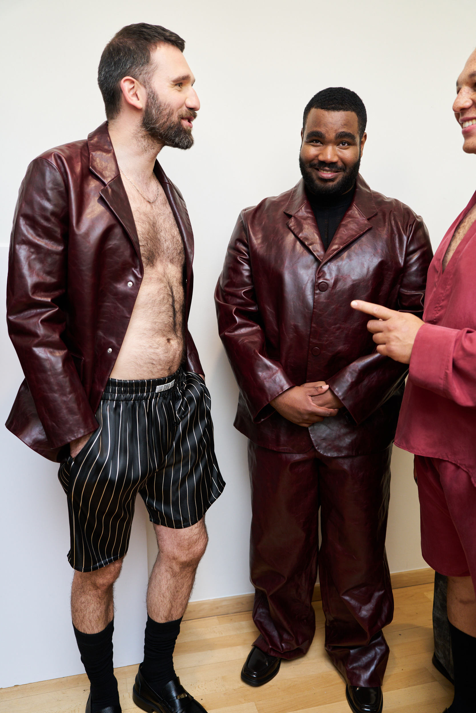 Lgn Louis Gabriel Nouchi  Spring 2025 Men's Fashion Show Backstage