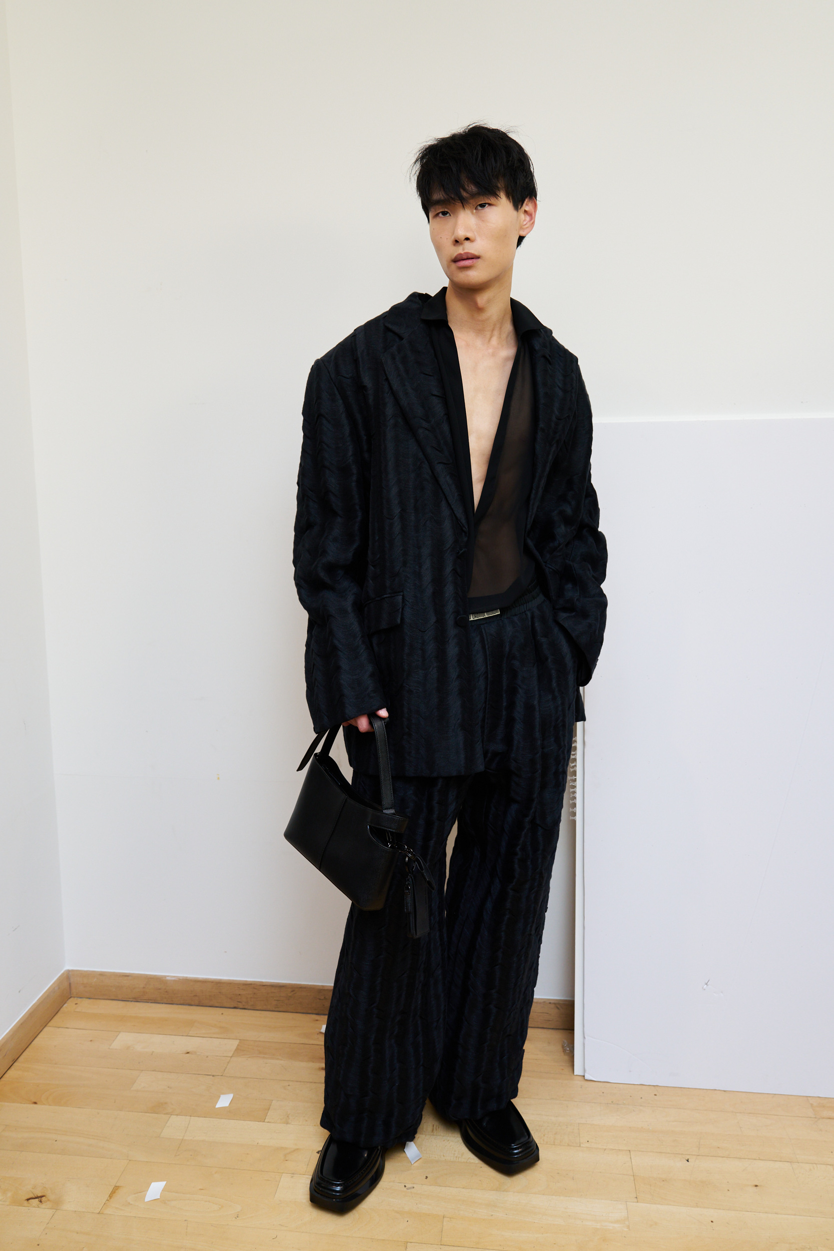 Lgn Louis Gabriel Nouchi  Spring 2025 Men's Fashion Show Backstage