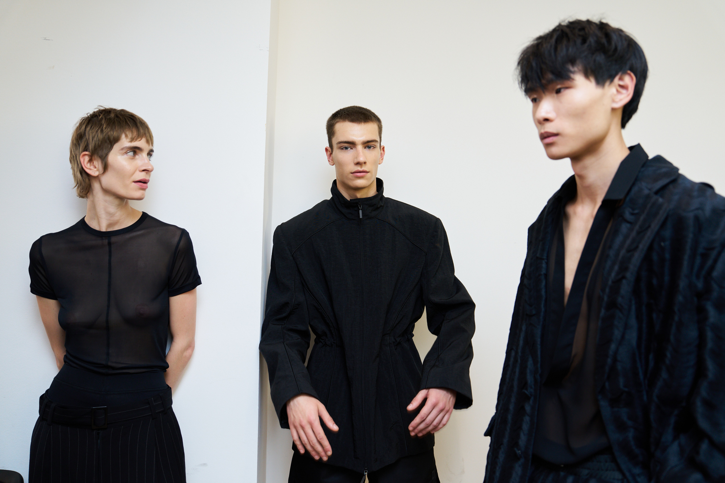 Lgn Louis Gabriel Nouchi  Spring 2025 Men's Fashion Show Backstage