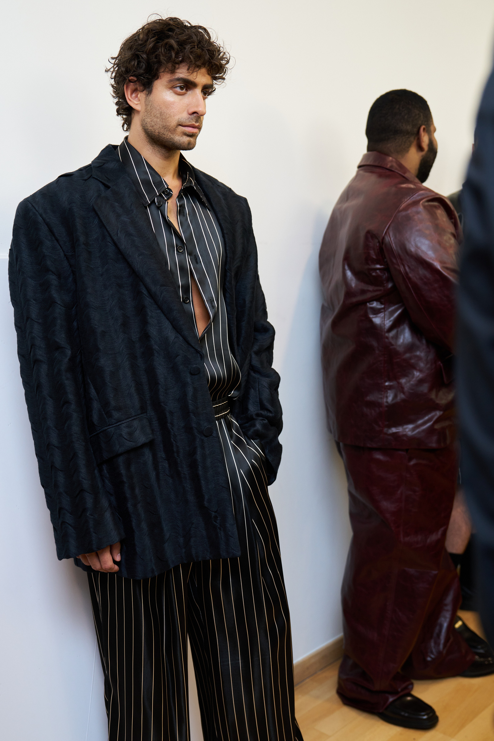 Lgn Louis Gabriel Nouchi  Spring 2025 Men's Fashion Show Backstage