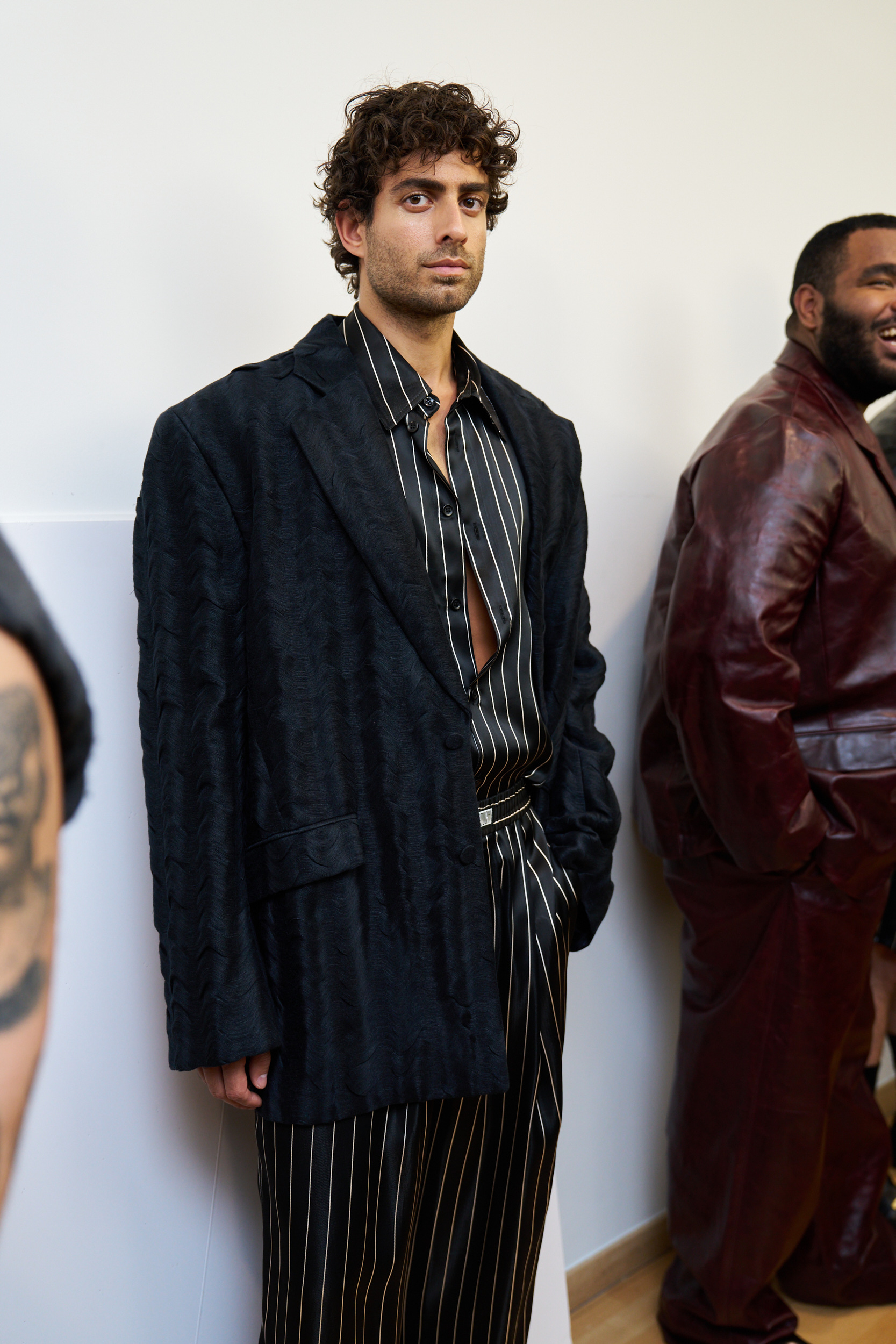 Lgn Louis Gabriel Nouchi  Spring 2025 Men's Fashion Show Backstage