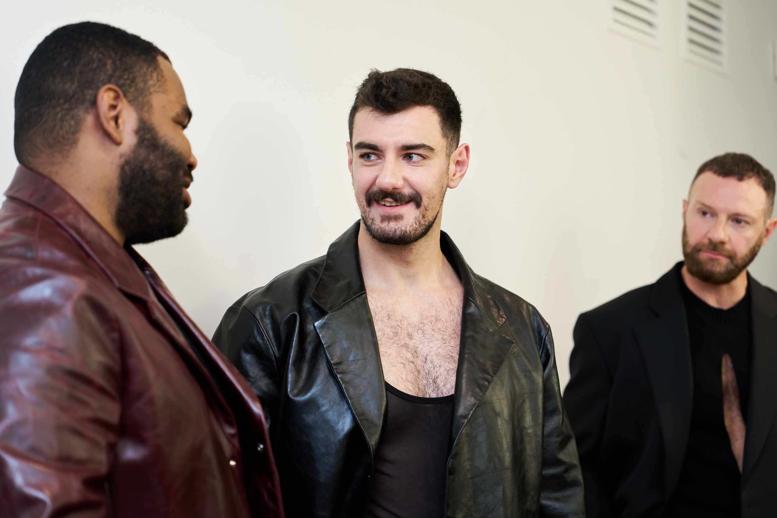 Lgn Louis Gabriel Nouchi  Spring 2025 Men's Fashion Show Backstage