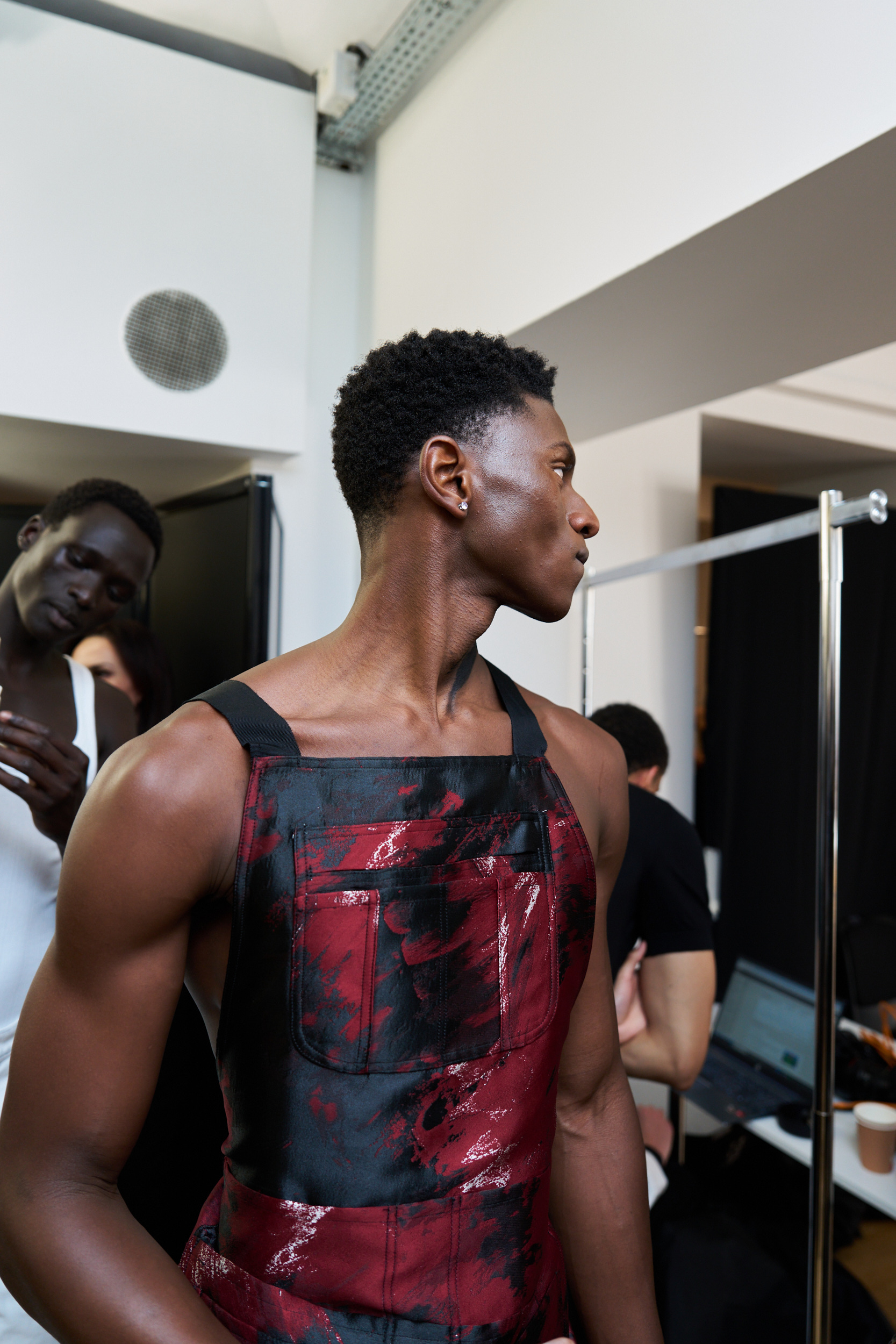 Lgn Louis Gabriel Nouchi  Spring 2025 Men's Fashion Show Backstage