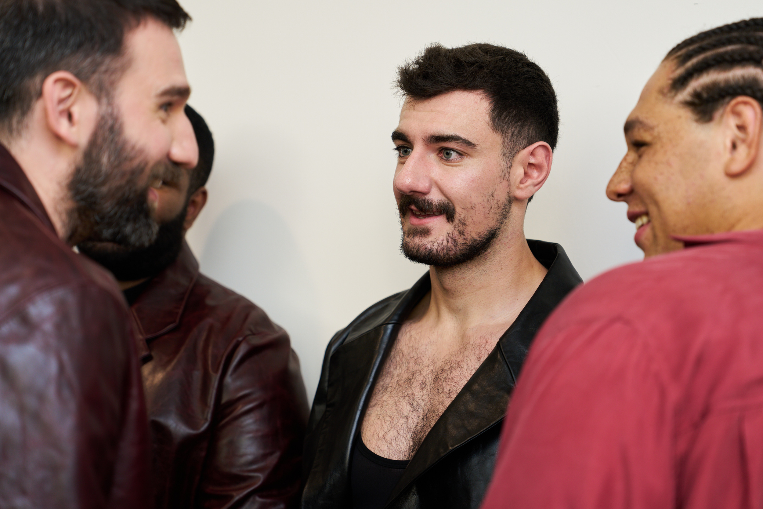 Lgn Louis Gabriel Nouchi  Spring 2025 Men's Fashion Show Backstage