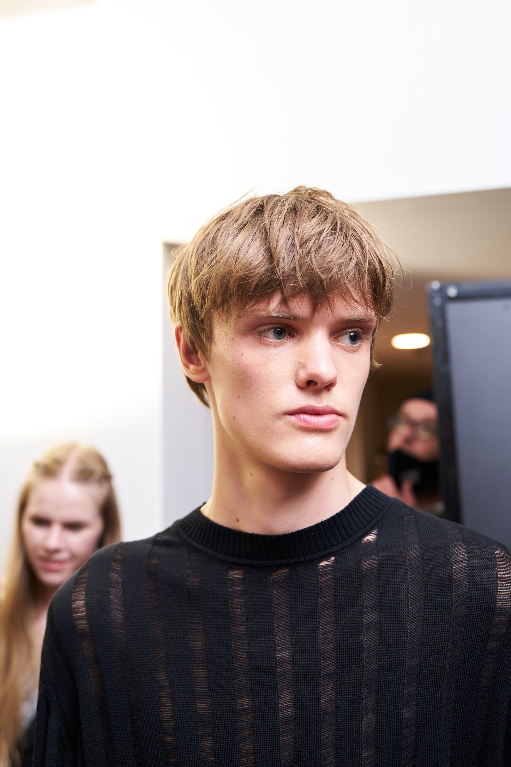 Lgn Louis Gabriel Nouchi  Spring 2025 Men's Fashion Show Backstage