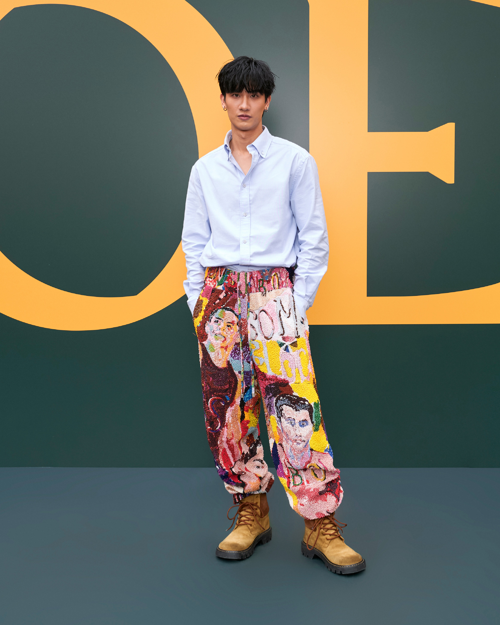 Loewe  Spring 2025 Men's Fashion Show Front Row